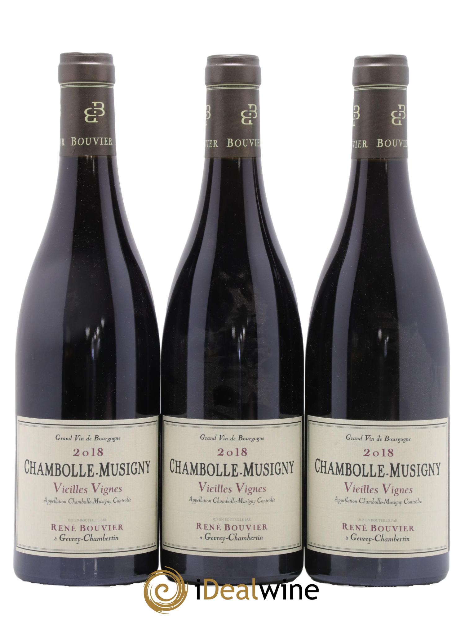 Chambolle-Musigny Vieilles Vignes René Bouvier (Domaine) 2018 - Lotto di 3 bottiglie - 0