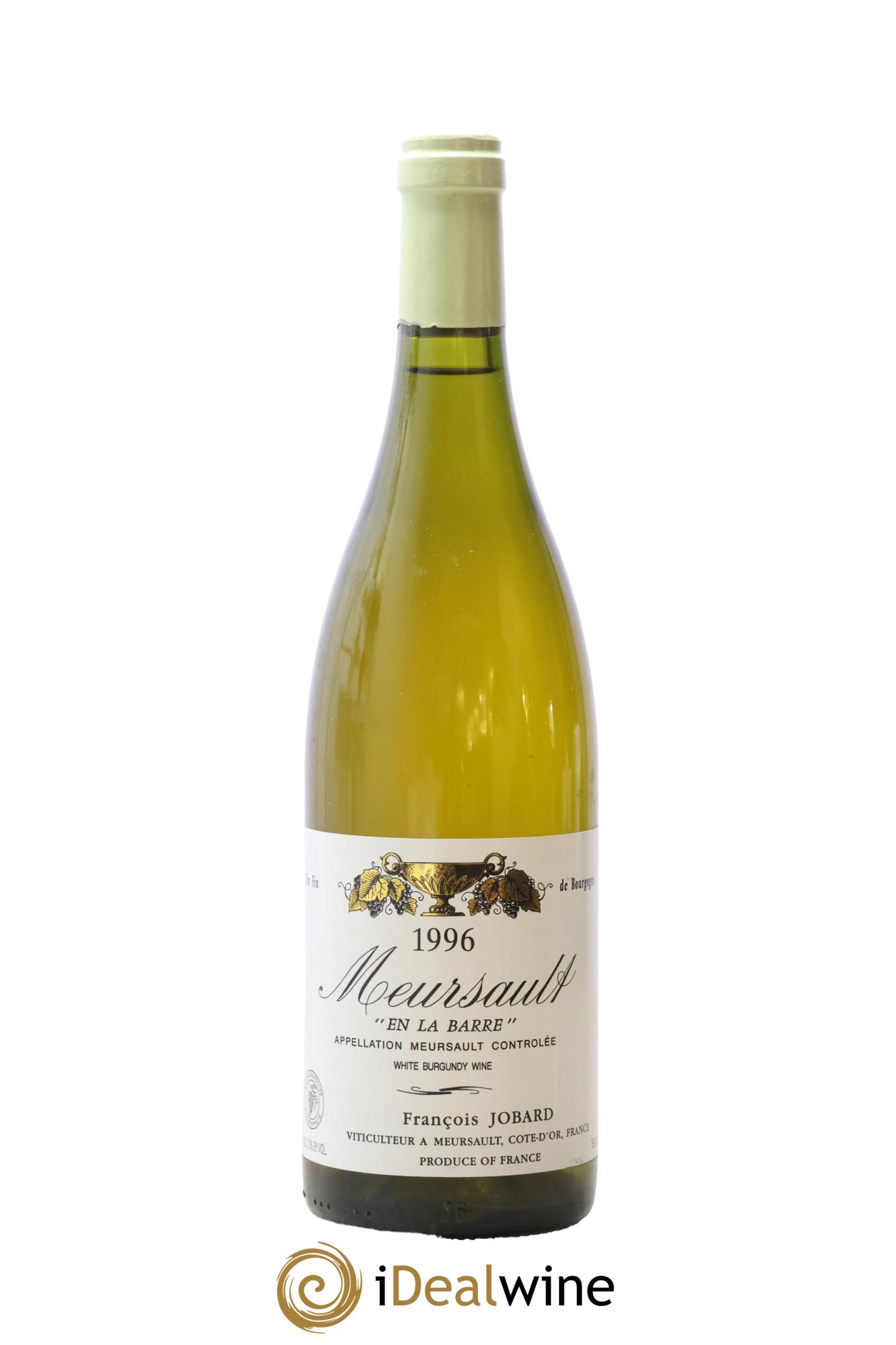 Meursault En la Barre François Jobard 1996 - Lot of 1 bottle - 0