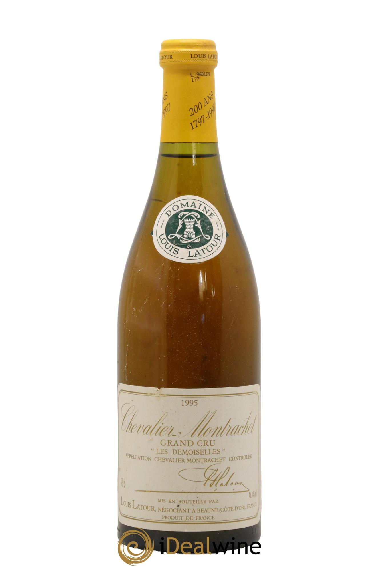 Chevalier-Montrachet Grand Cru Les Demoiselles Louis Latour  1995 - Lot of 1 bottle - 0