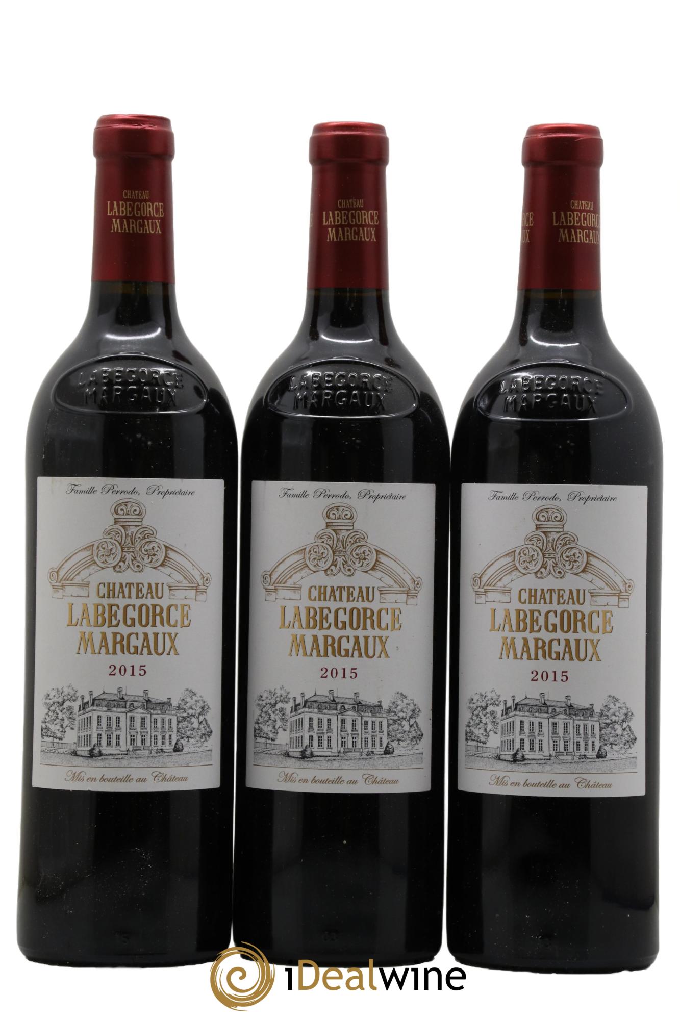 Château Labegorce Cru Bourgeois 2015 - Lot de 3 bouteilles - 0
