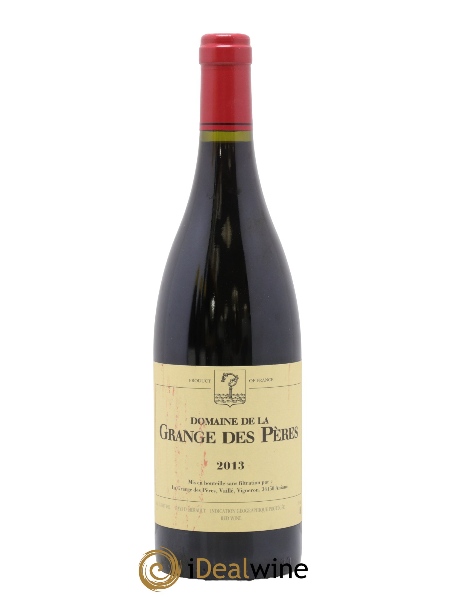 Pays d'Hérault Grange des Pères Laurent Vaillé 2013 - Lot de 1 bouteille - 0