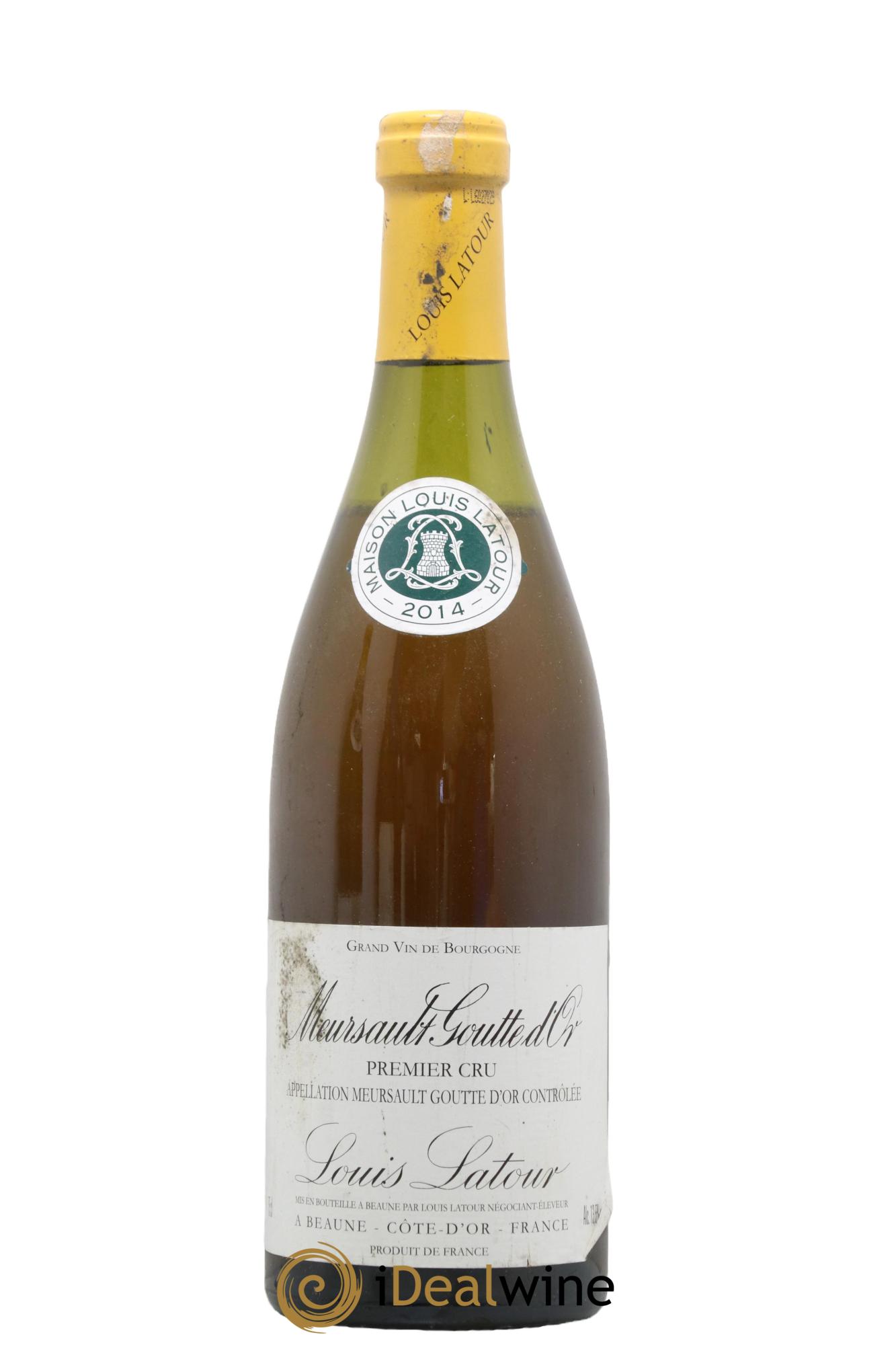 Meursault 1er Cru Goutte d'or Louis Latour 2014 - Posten von 1 Flasche - 0