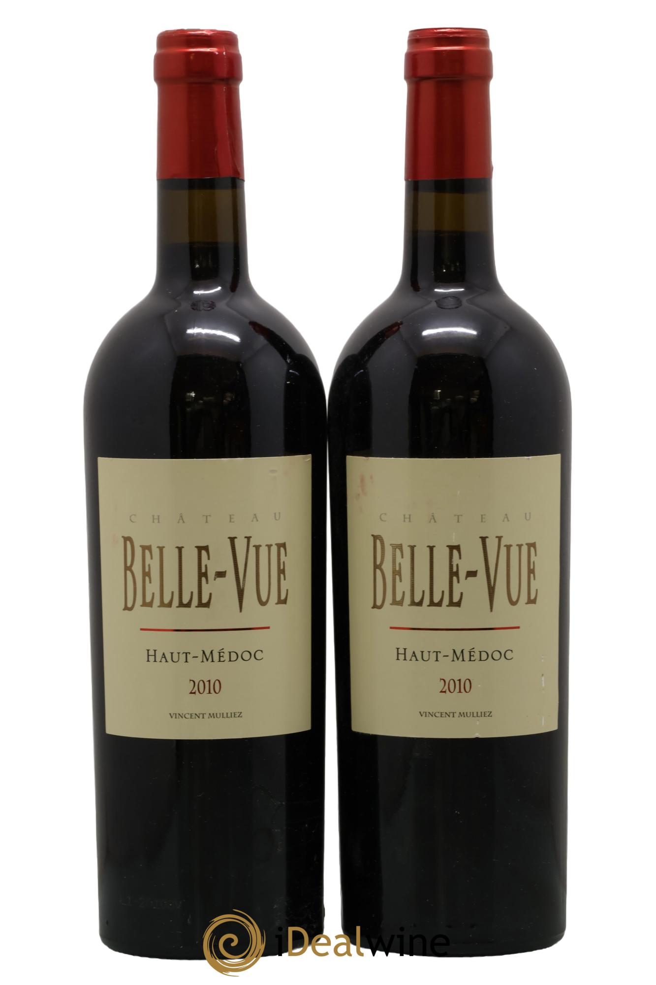Château Belle-Vue 2010 - Lot of 2 bottles - 0