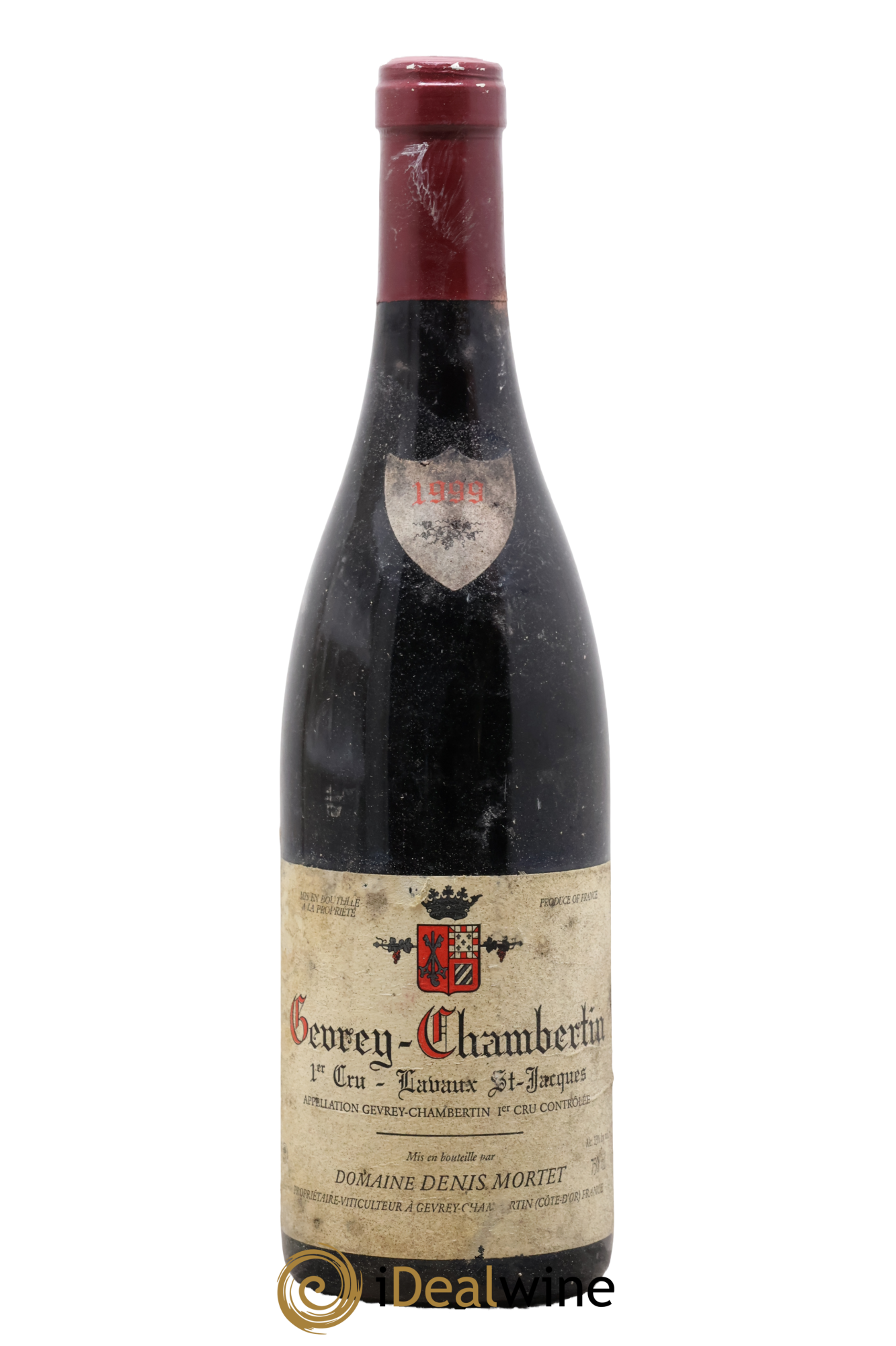 Gevrey-Chambertin 1er Cru Lavaux Saint Jacques Denis Mortet (Domaine) 1999 - Posten von 1 Flasche - 0