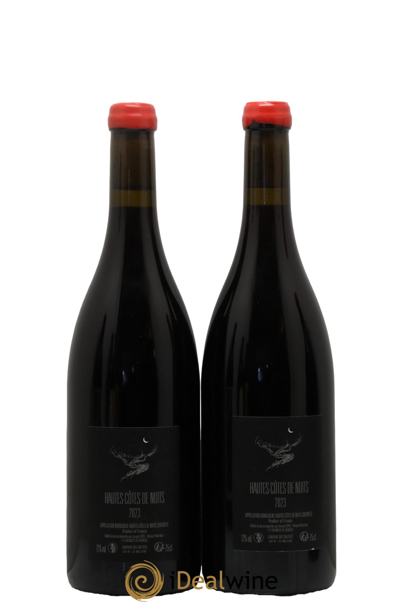 Hautes-Côtes de Nuits Chevrey Arnaud Lopez 2023 - Lot of 2 bottles - 1