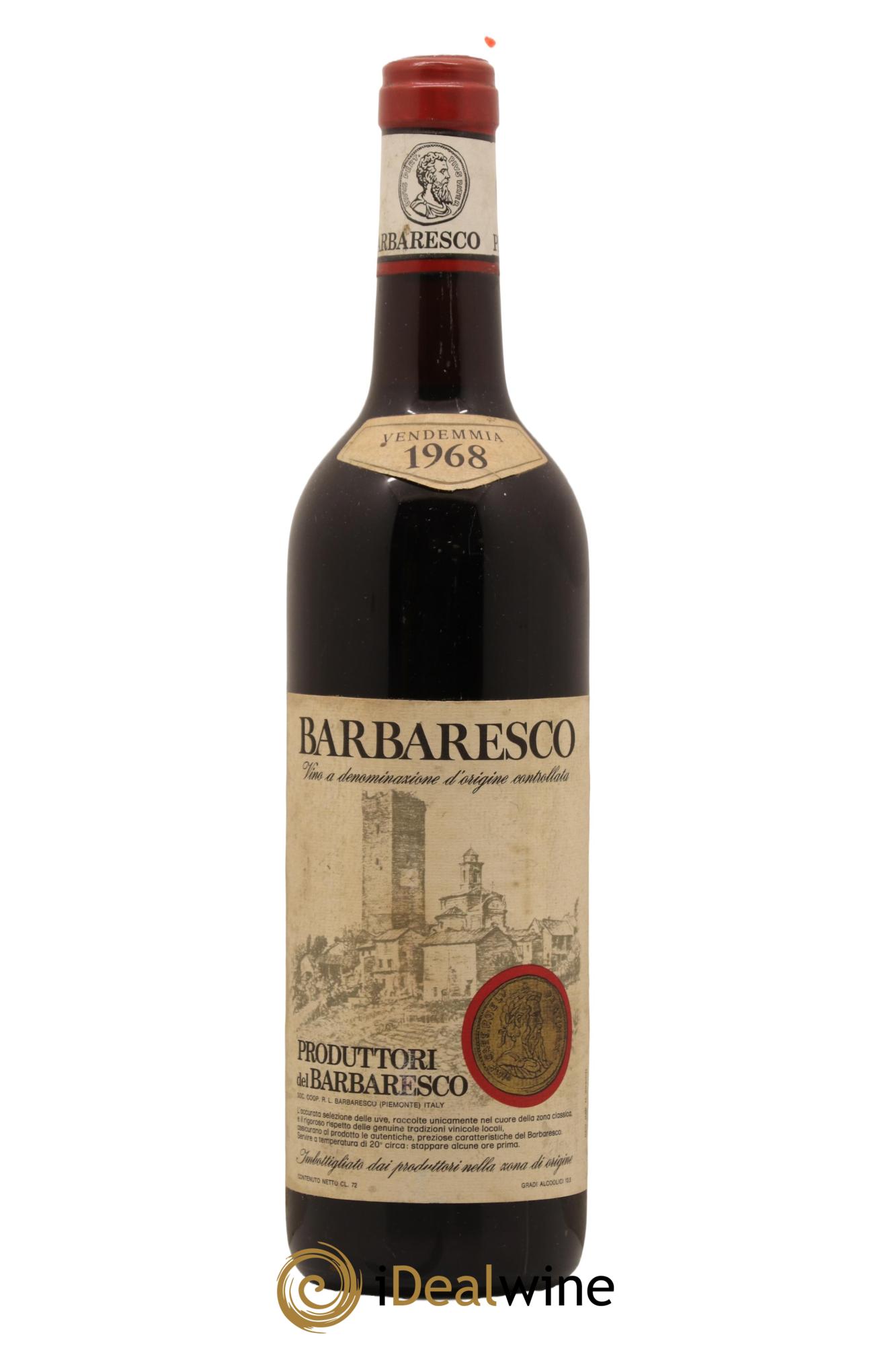 Barbaresco DOCG Produttori del Barbaresco 1968 - Lot de 1 bouteille - 0
