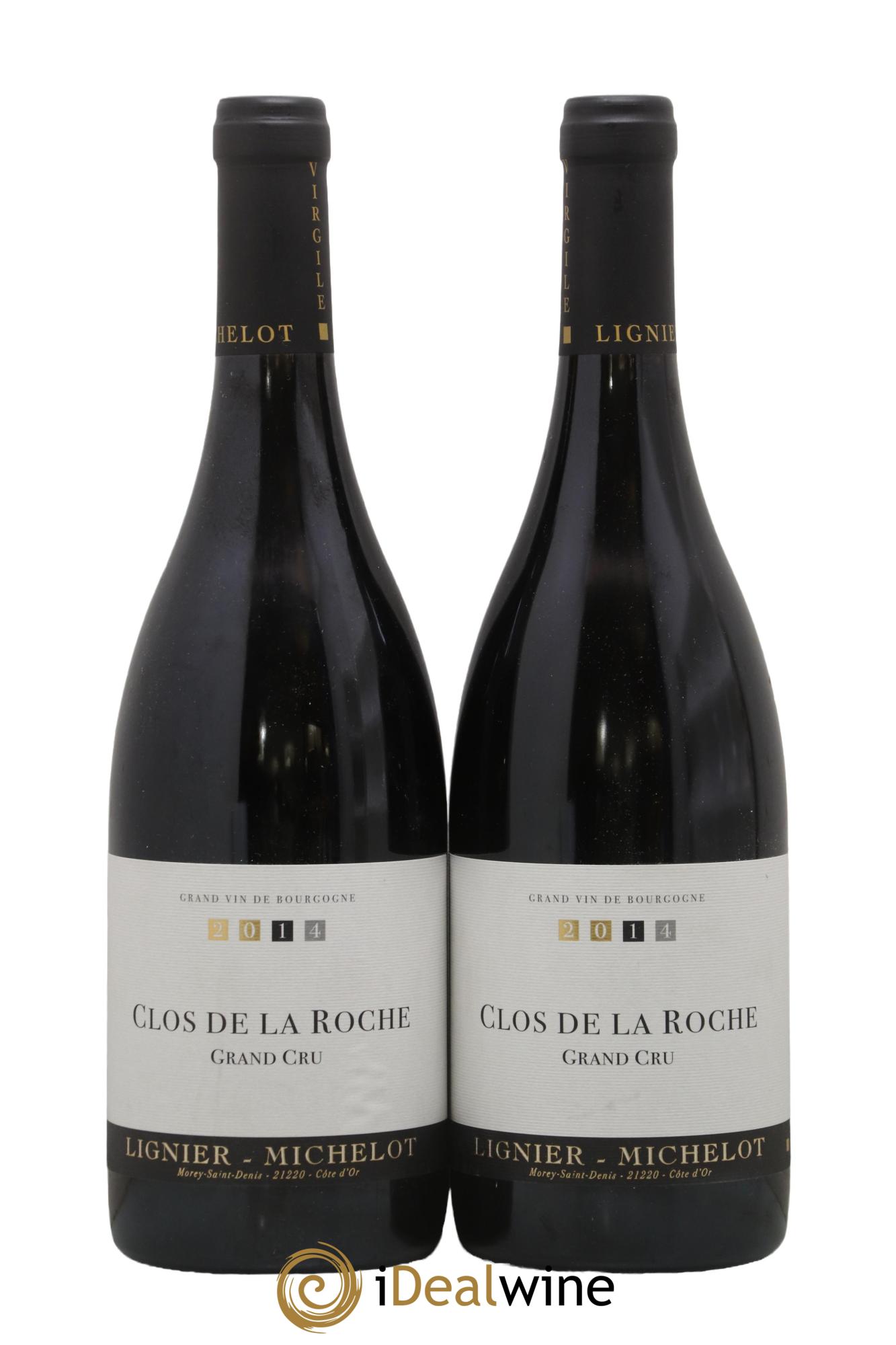 Clos de la Roche Grand Cru Lignier-Michelot (Domaine) 2014 - Lot of 2 bottles - 0