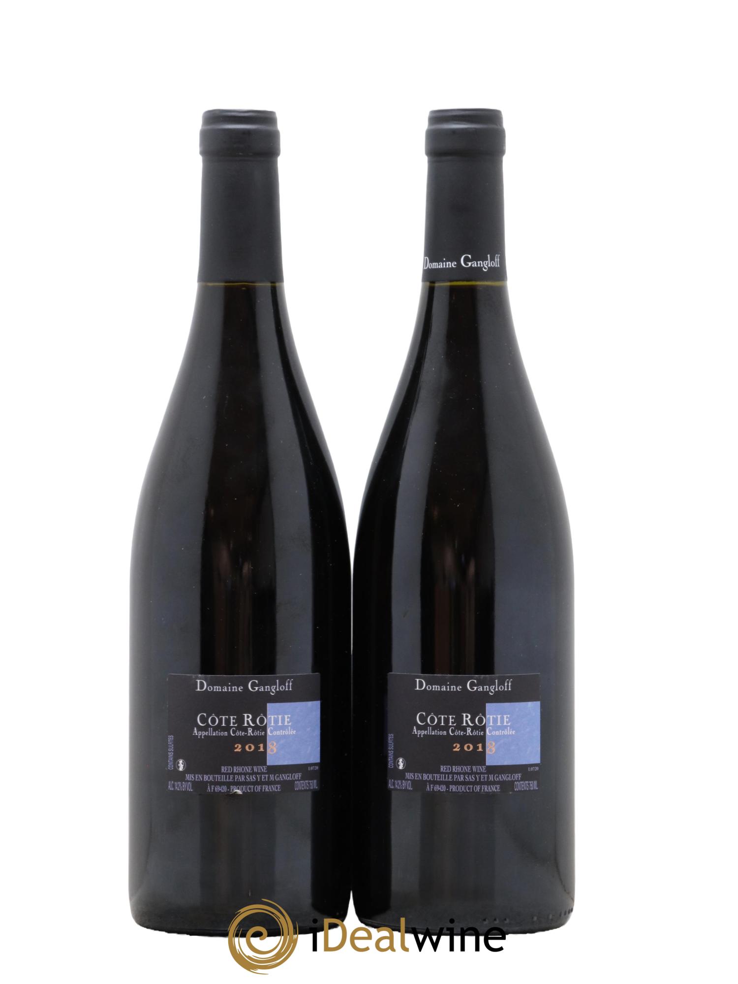 Côte-Rôtie La Barbarine Gangloff (Domaine) 2018 - Lot de 2 bouteilles - 1