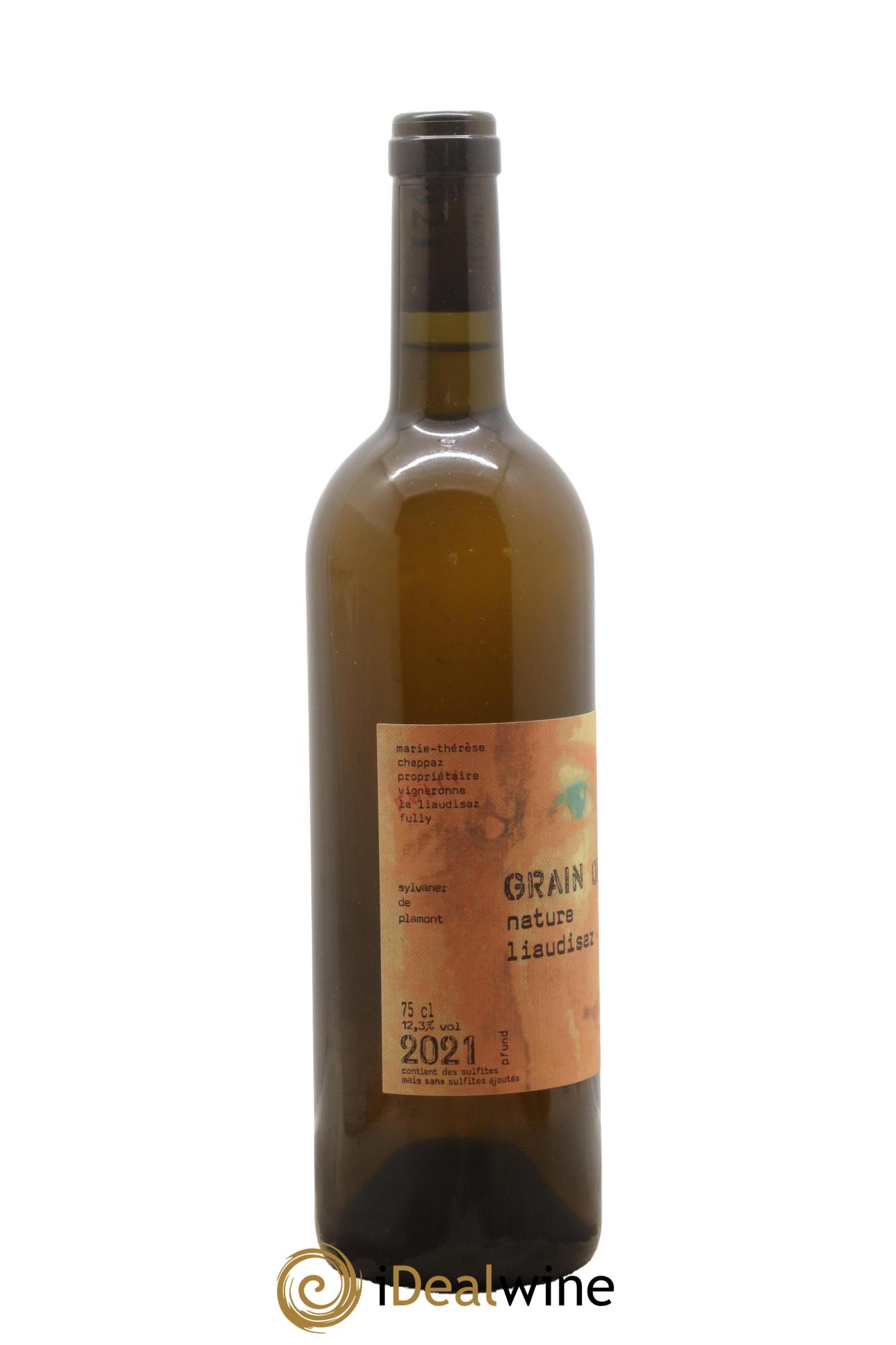 Valais Grain Orange Nature Liaudisaz Marie-Thérèse Chappaz 2021 - Lotto di 1 bottiglia - 1