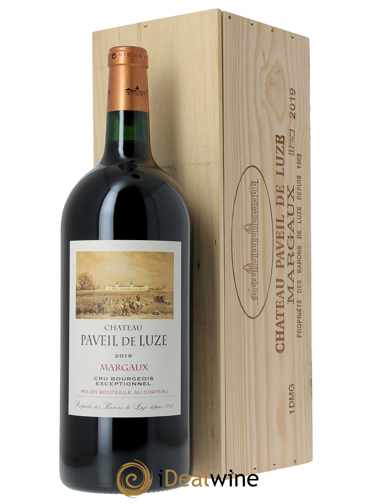 Château Paveil de Luze Cru Bourgeois  2019 - Lot de 1 double magnum - 0