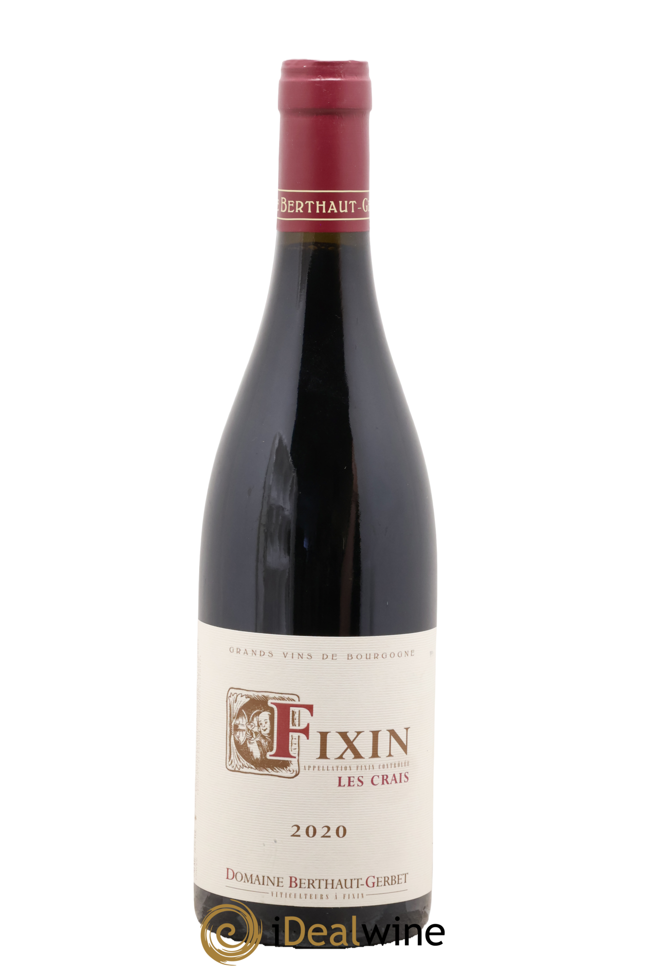 Fixin Les Craies Berthaut Gerbet (Domaine) Les Crais 2020 - Lot de 1 bouteille - 0