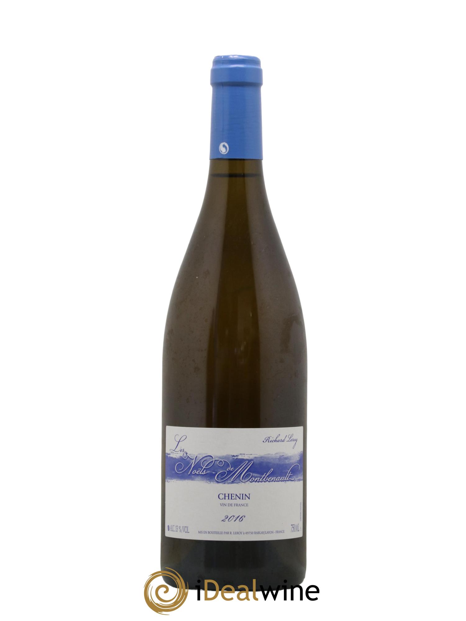Vin de France Les Noëls de Montbenault Richard Leroy 2016 - Lot de 1 bouteille - 0