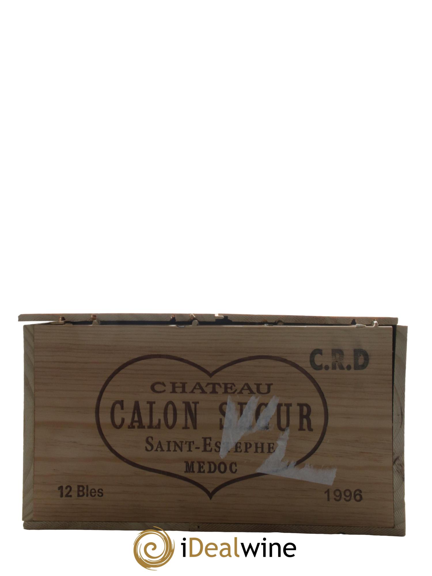Château Calon Ségur 3ème Grand Cru Classé 1996 - Lotto di 12 bottiglie - 5