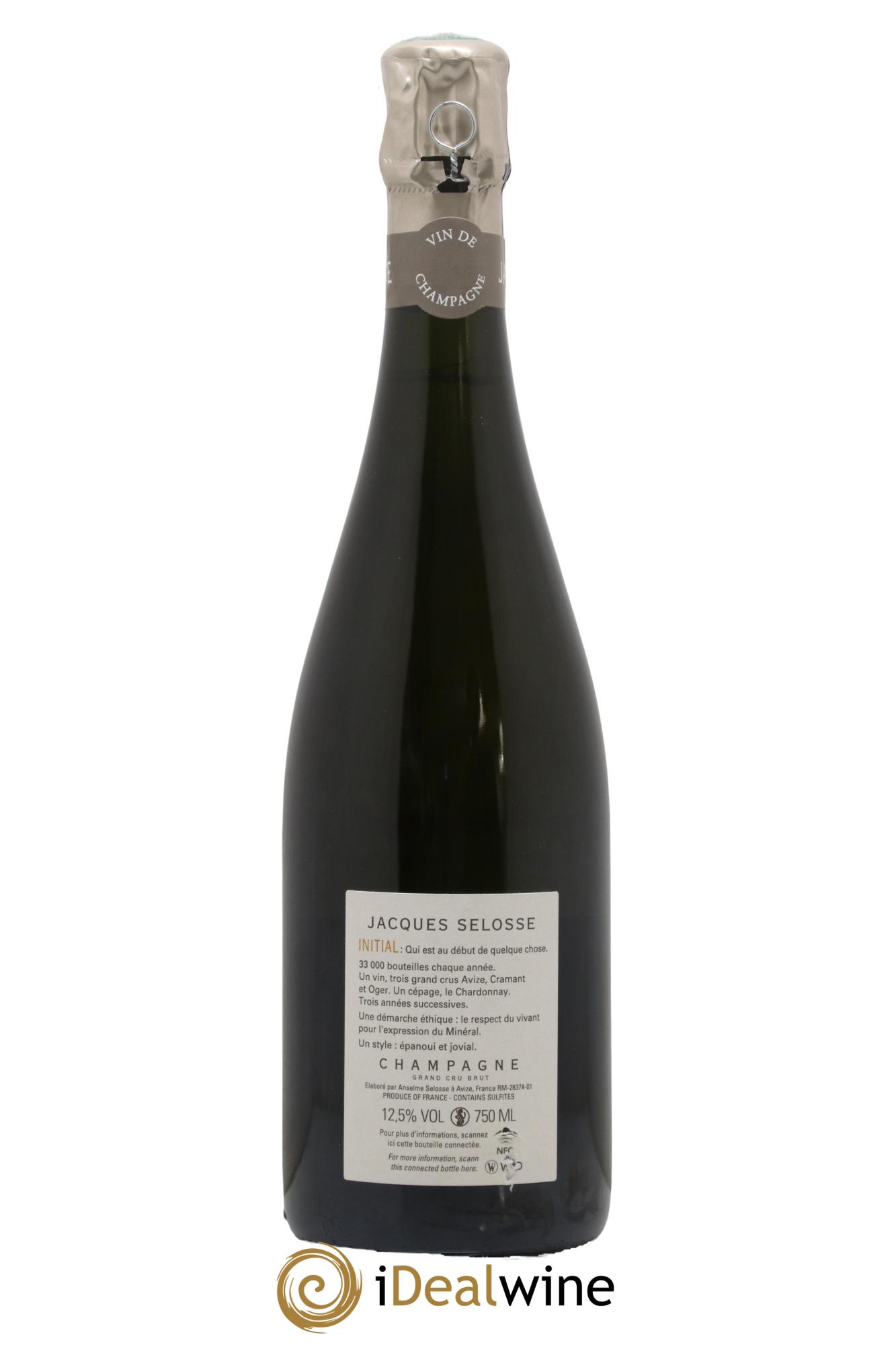 Initial Brut Jacques Selosse - Lot de 1 bouteille - 1