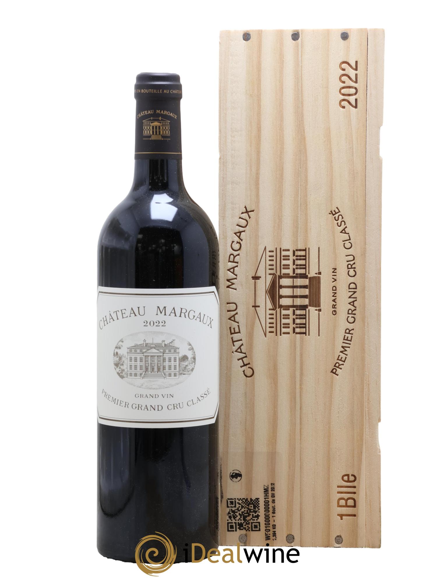 Château Margaux 1er Grand Cru Classé 2022 - Lot de 1 bouteille - 0