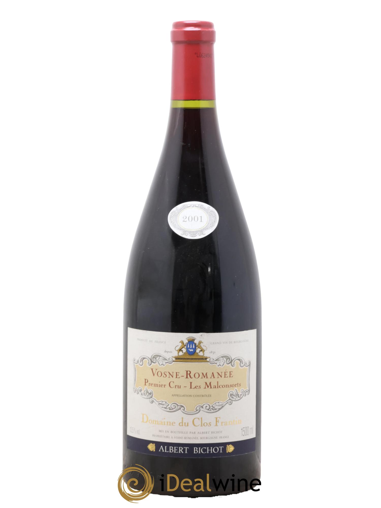 Vosne-Romanée 1er Cru Les Malconsorts Clos Frantin - Albert Bichot 2001 - Lotto di 1 magnum - 0