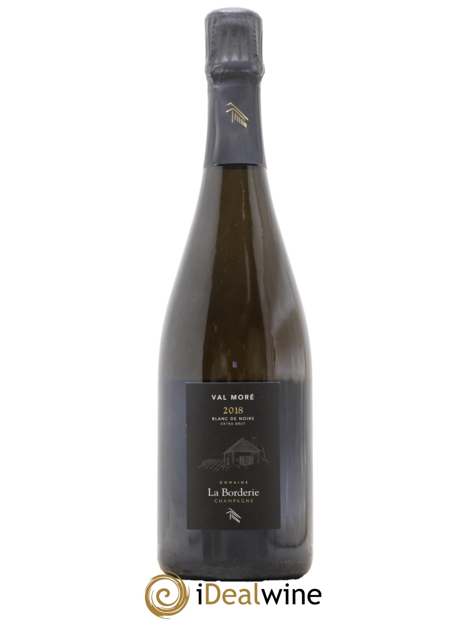 Champagne Extra-Brut Blanc de Noirs Val Moré Maison La Borderie 2018 - Lot de 1 bouteille - 0