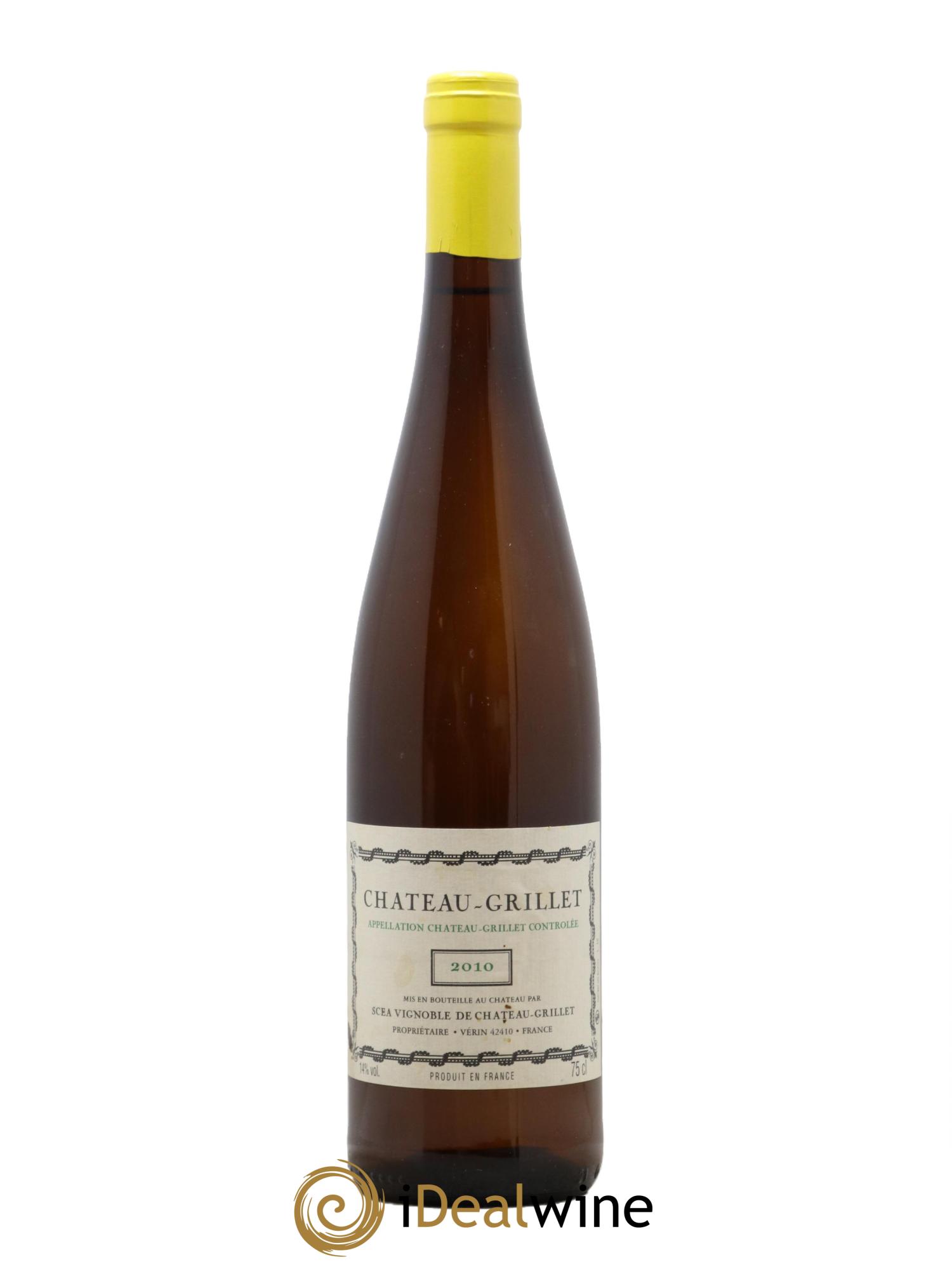 Château Grillet Château-Grillet 2010 - Lot de 1 bouteille - 0
