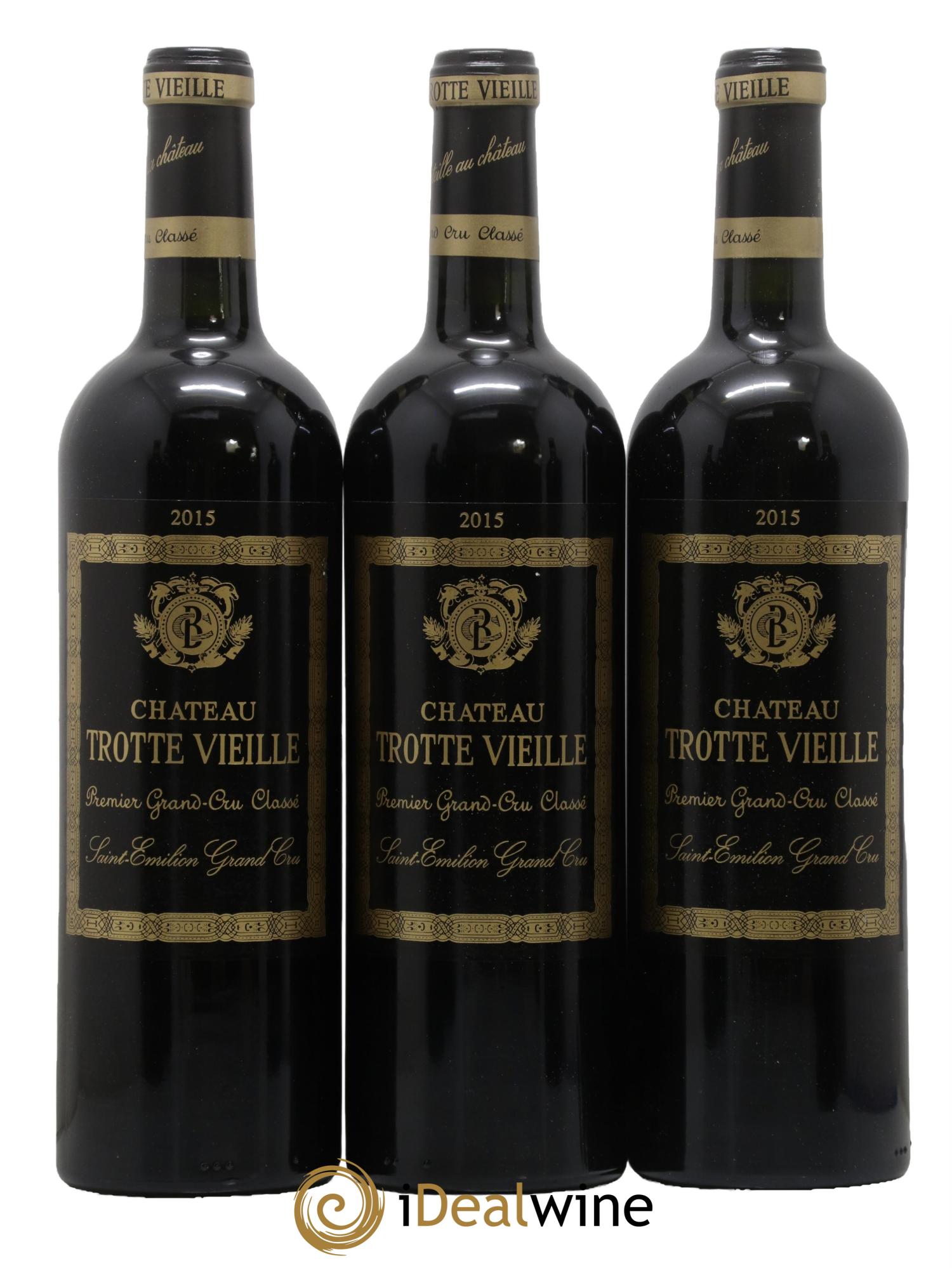Château Trotte Vieille 1er Grand Cru Classé B  2015 - Lot de 6 bouteilles - 1