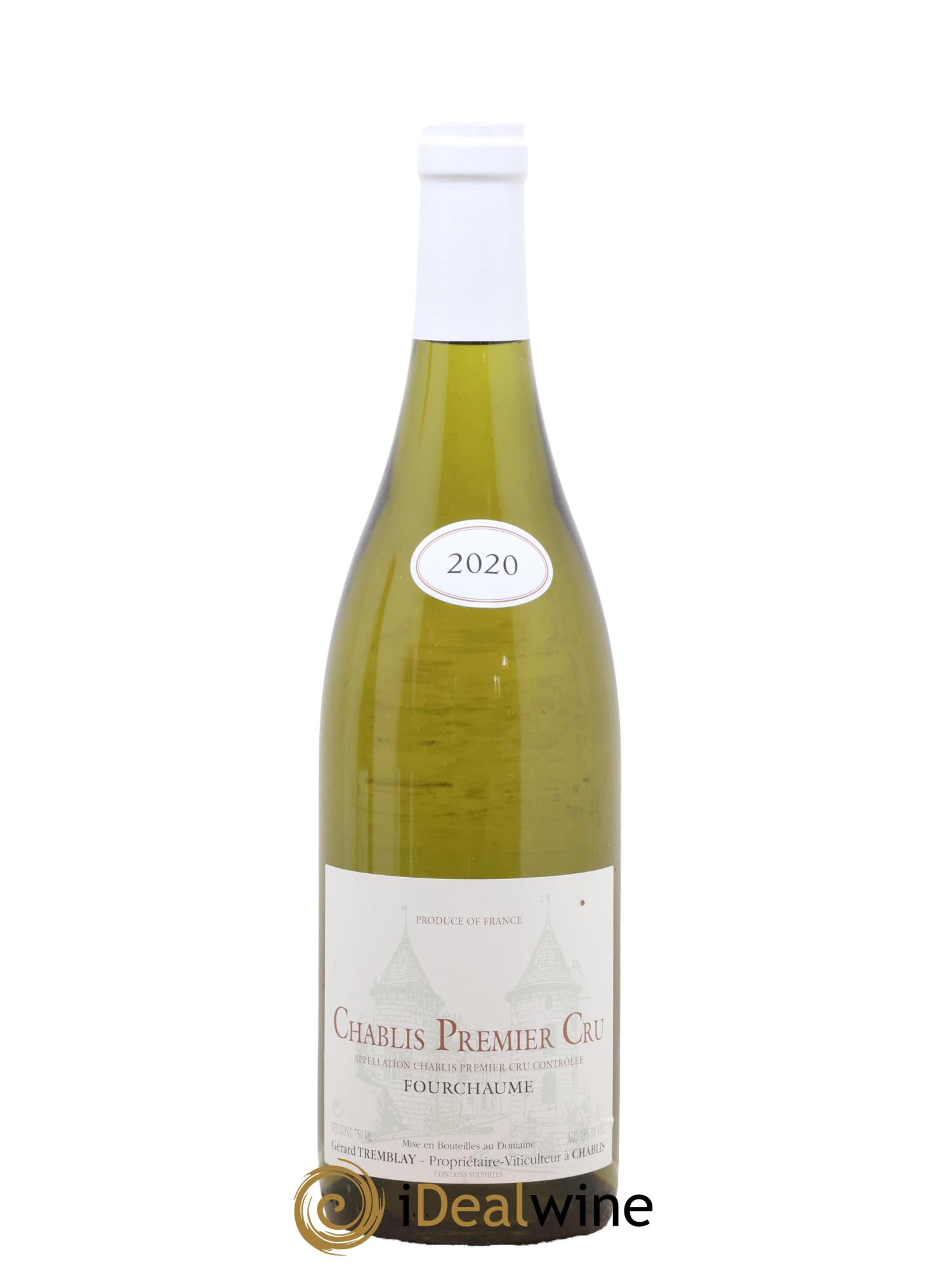 Chablis 1er Cru Fourchaume Gérard Tremblay 2020 - Lotto di 1 bottiglia - 0