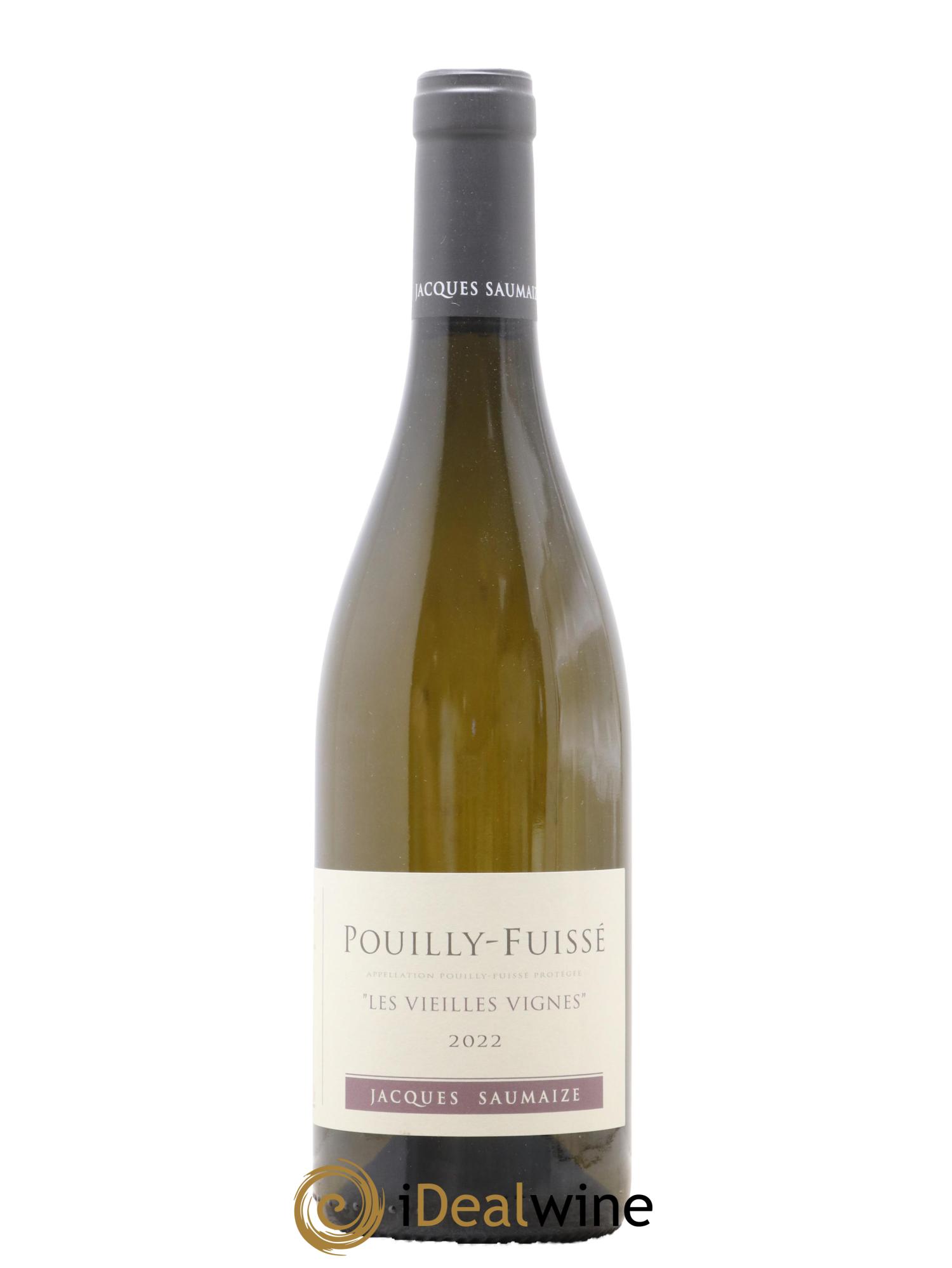 Pouilly-Fuissé Les Vieilles Vignes Jacques et Nathalie Saumaize 2022 - Lot of 1 bottle - 0
