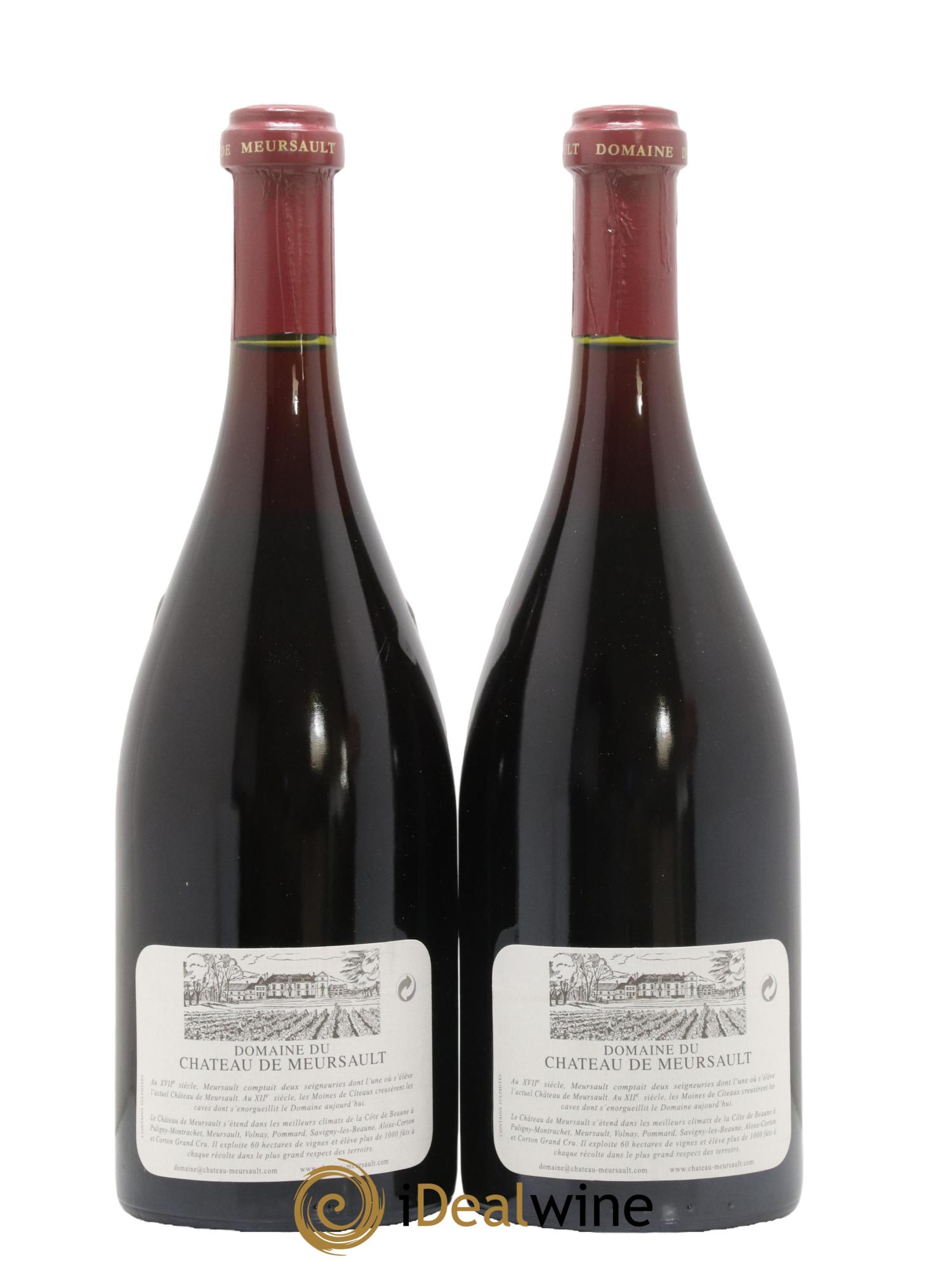 Corton Grand Cru Château de Meursault  2010 - Lot of 2 bottles - 1