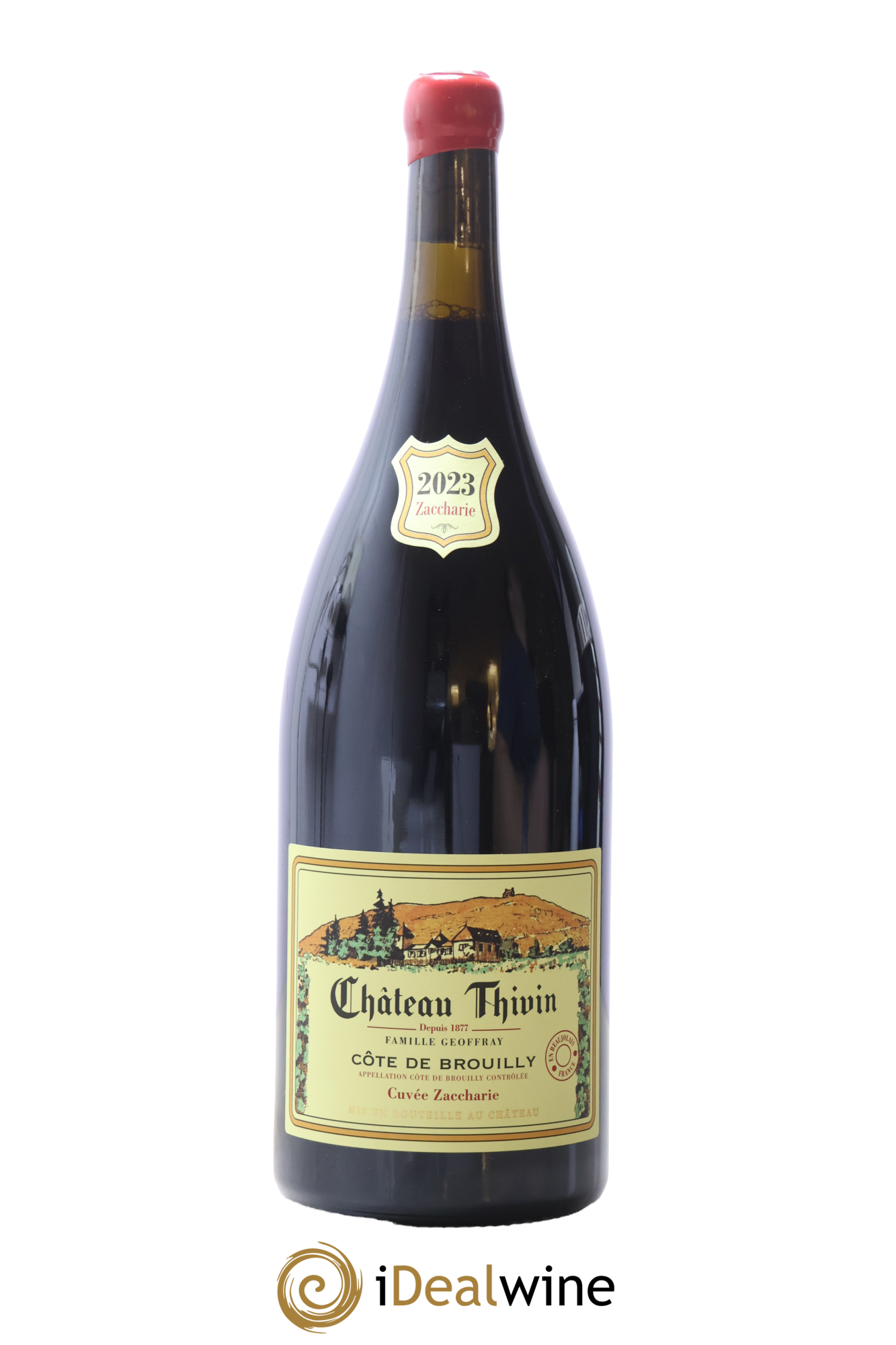 Côte de Brouilly Cuvée Zaccharie Château Thivin 2023 - Posten von 1 Magnum - 0