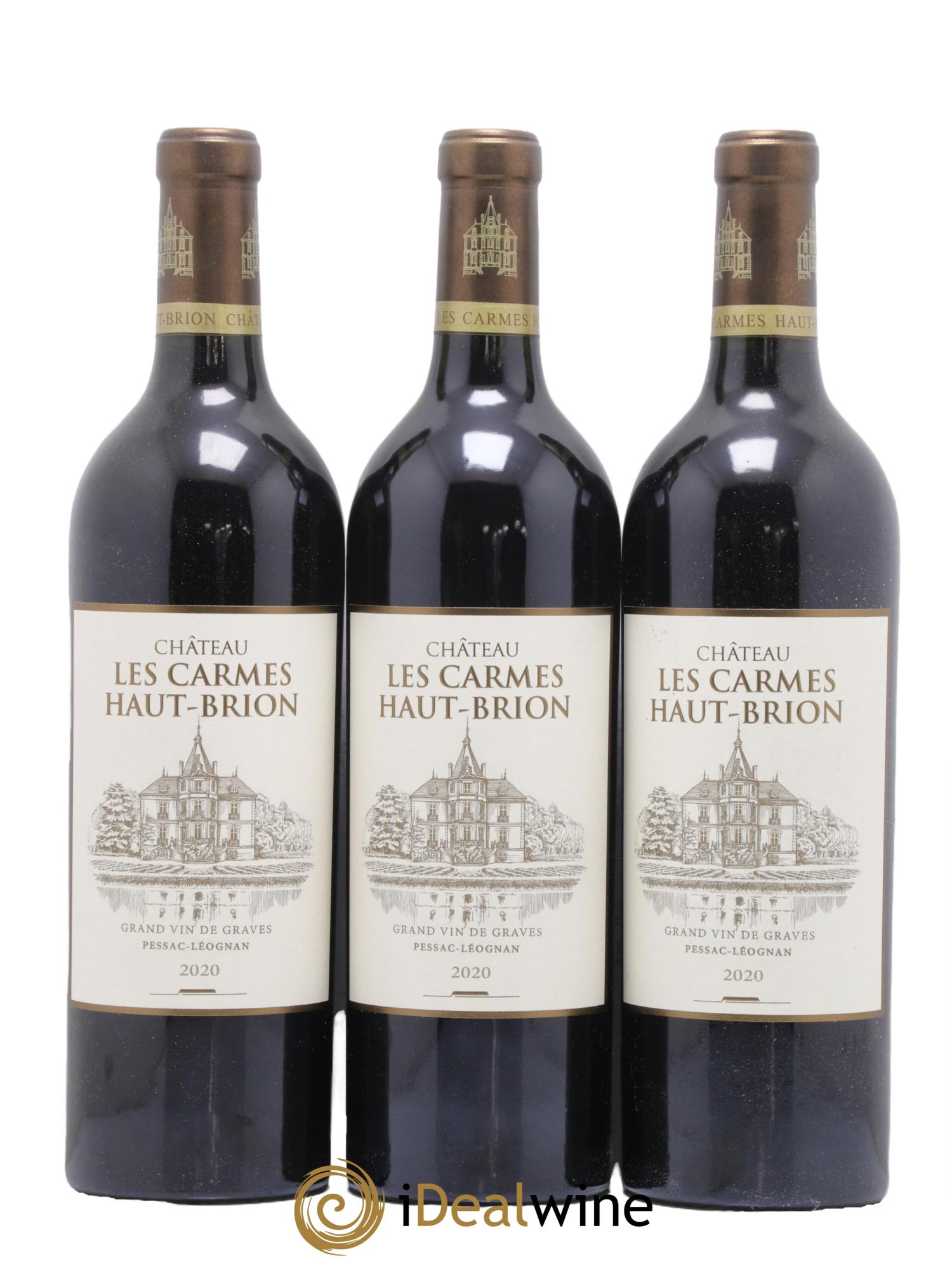 Château Les Carmes Haut-Brion  2020 - Lot de 6 bouteilles - 2