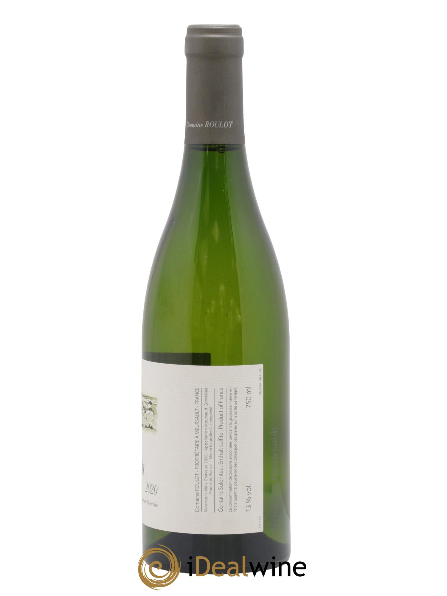 Meursault Meix Chavaux Roulot (Domaine) 2020 - Posten von 1 Flasche - 1
