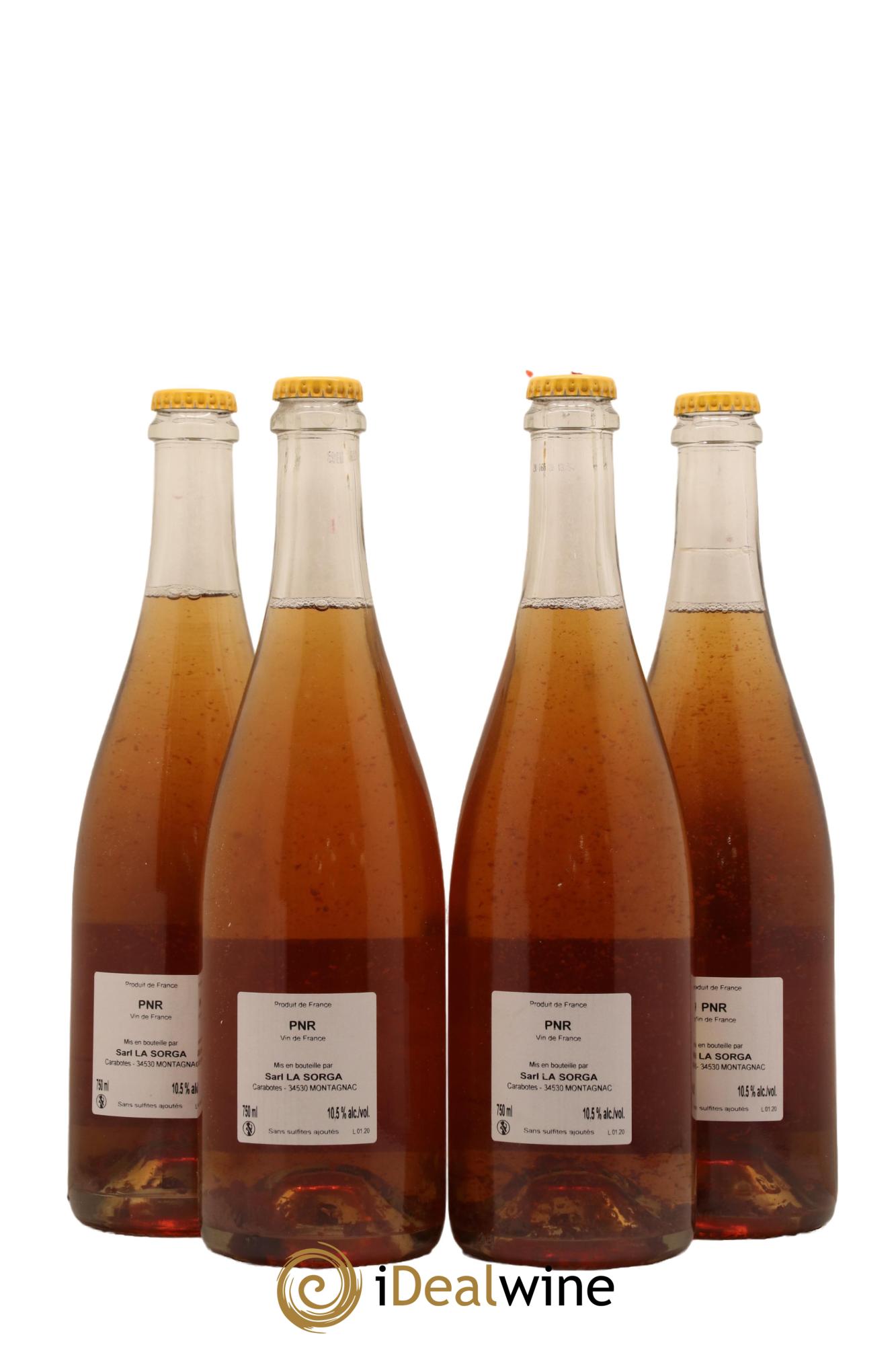 Divers PNR La Sorga Anthony Tortul 2020 - Lot de 4 bouteilles - 1