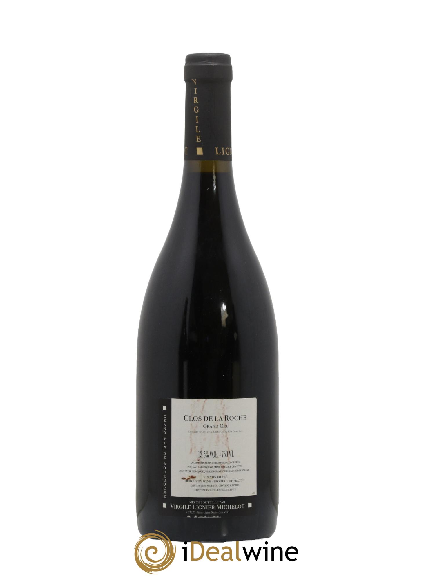 Clos de la Roche Grand Cru Lignier-Michelot (Domaine) 2010 - Lot de 1 bouteille - 1