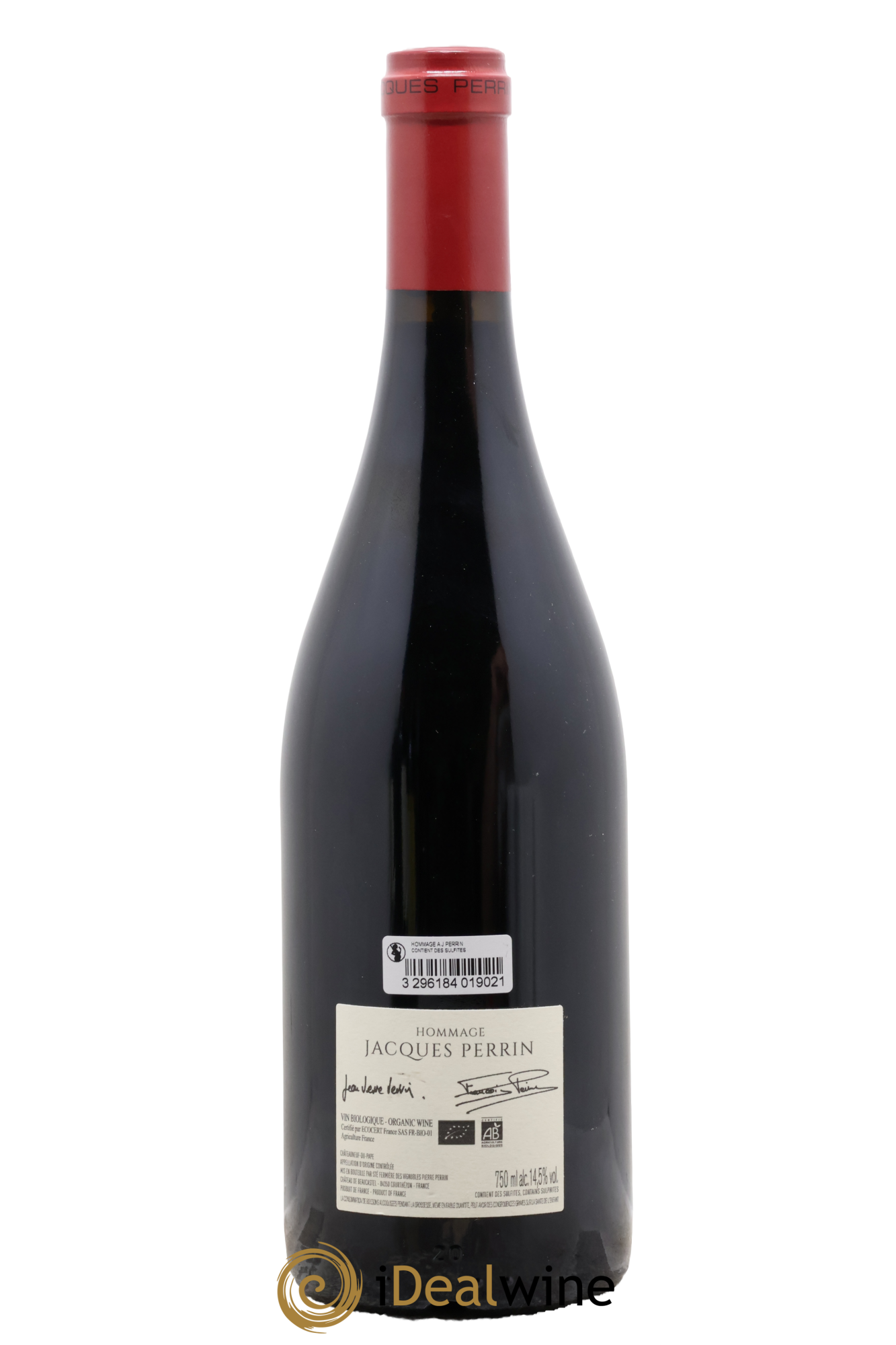 Châteauneuf-du-Pape Château de Beaucastel Hommage à Jacques Perrin Famille Perrin 2021 - Lot of 1 bottle - 1