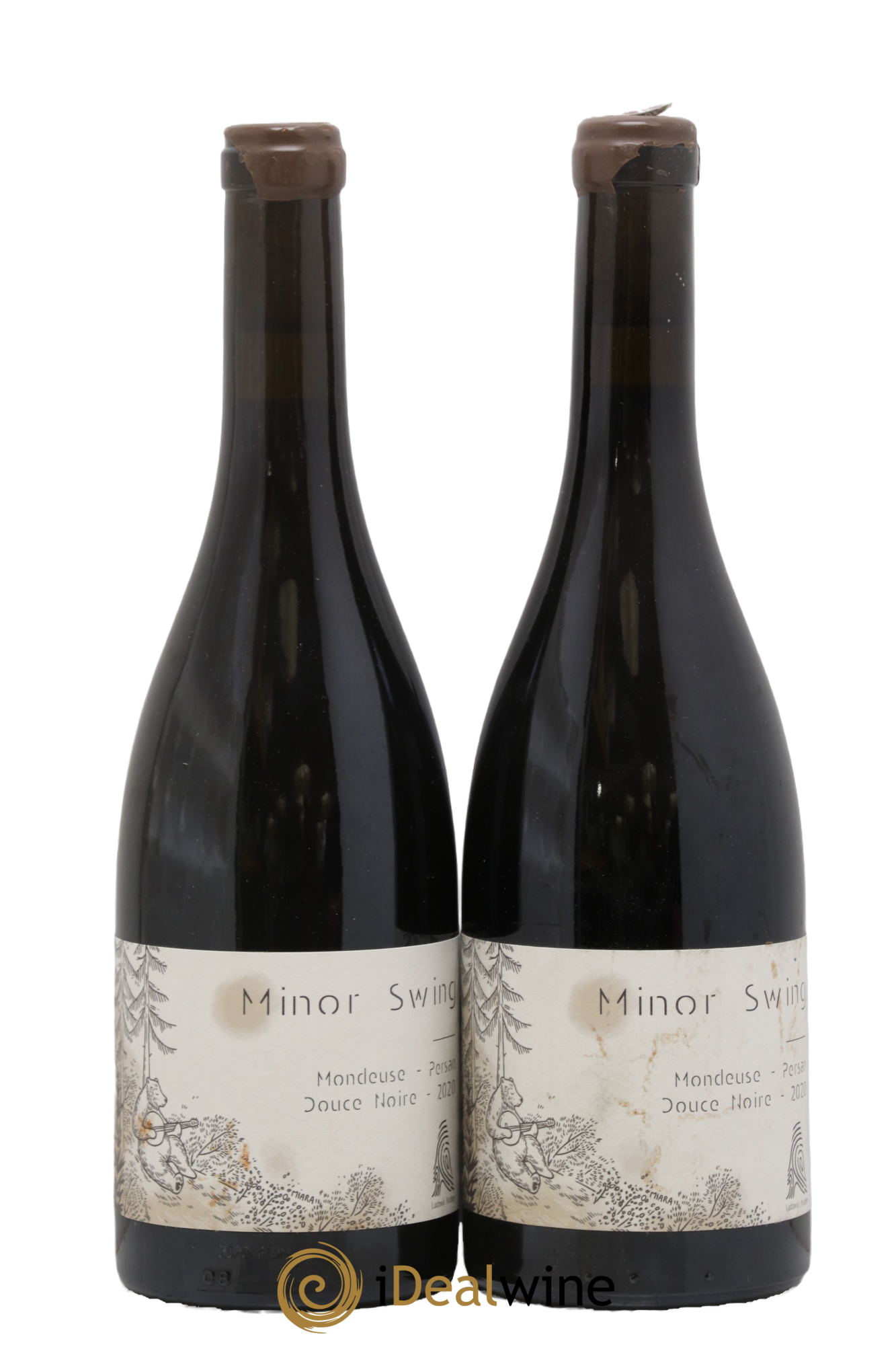 Vin des Allobroges Minor Swing Mondeuse Persan Douce-Noire Ludovic Archer 2020 - Lot of 2 bottles - 0