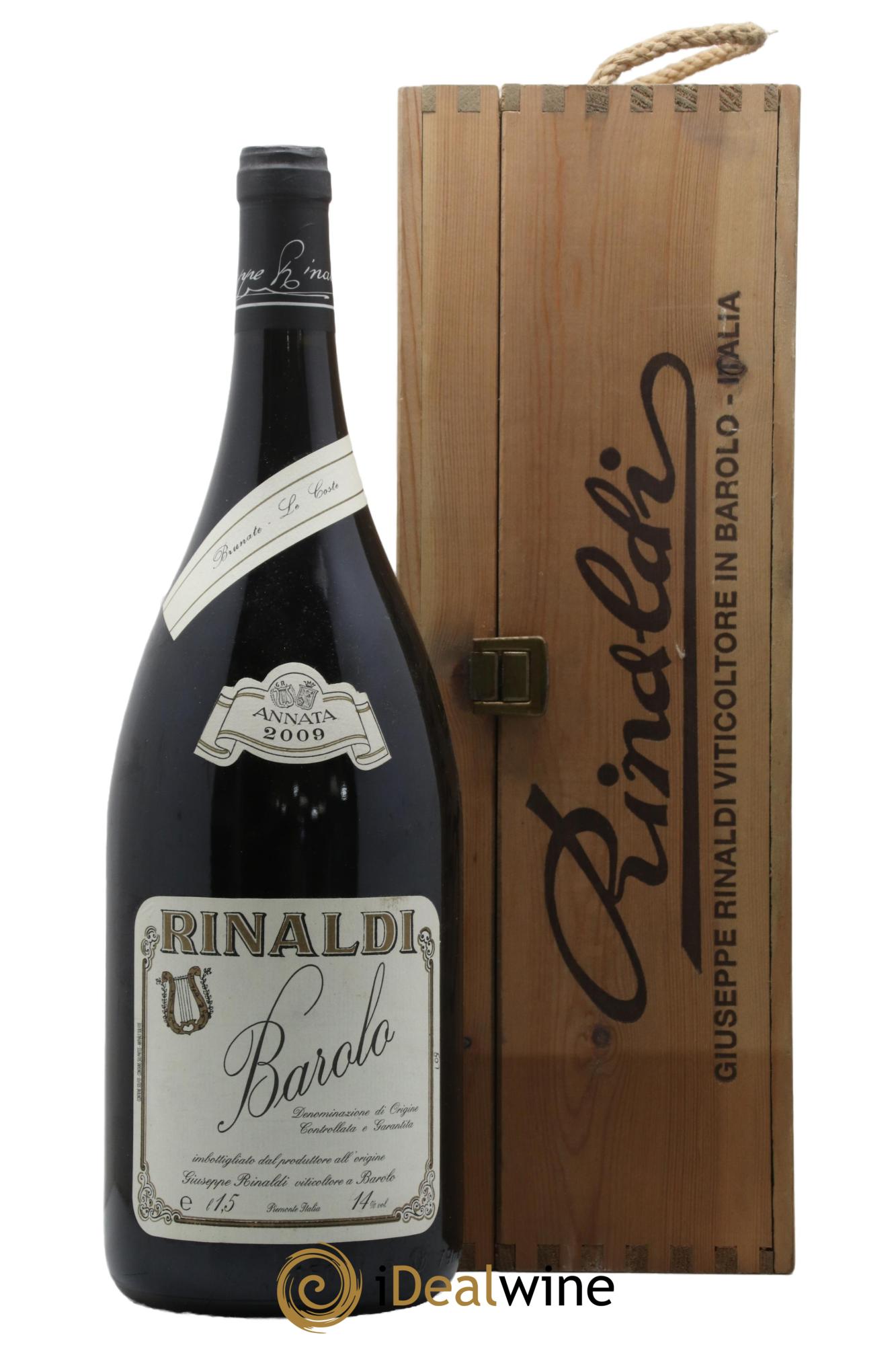 Barolo DOCG Brunate Le Coste Giuseppe Rinaldi 2009 - Lot of 1 magnum - 1