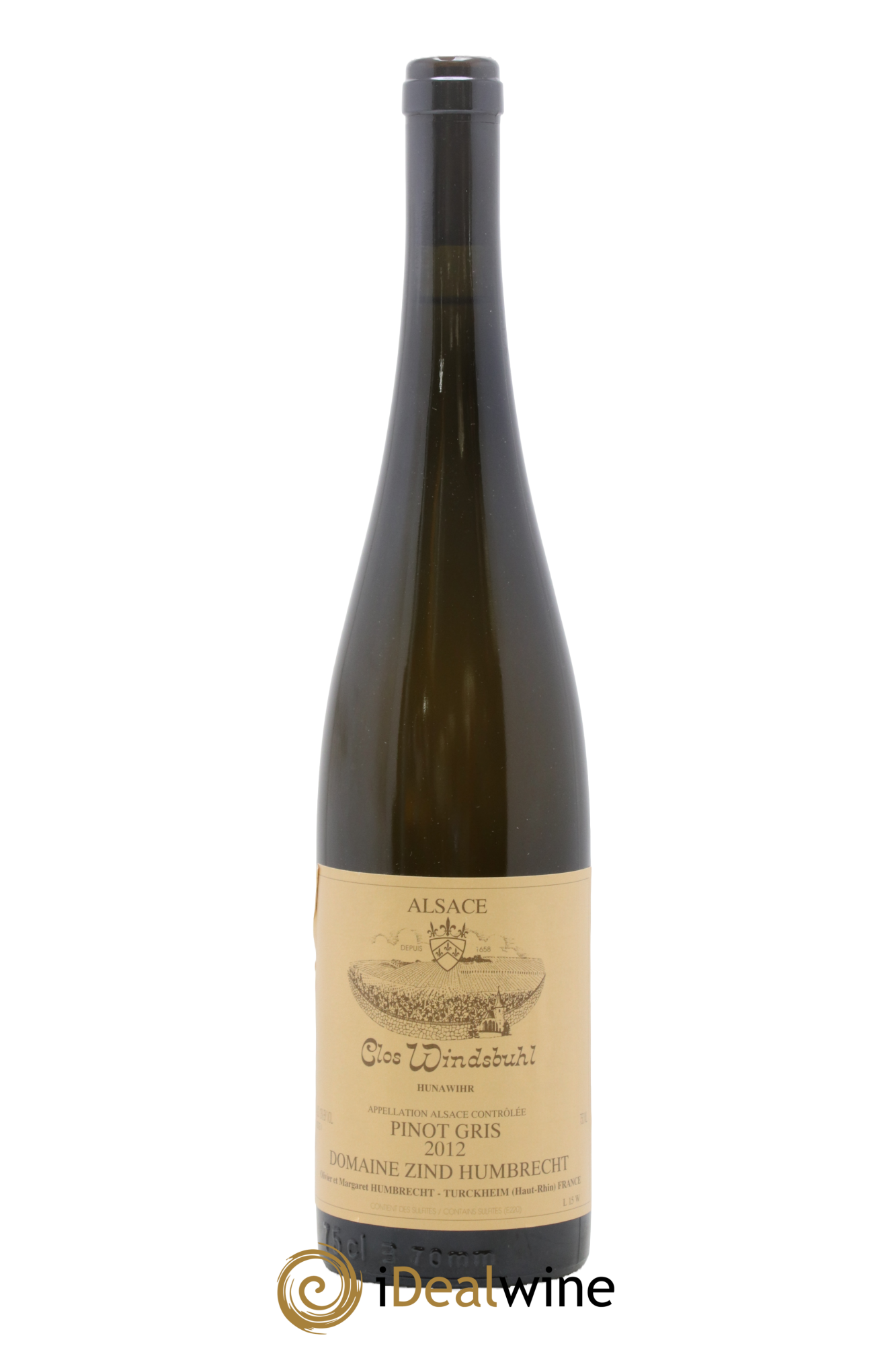 Alsace Pinot Gris Clos Windsbuhl Zind-Humbrecht (Domaine) 2012 - Lot de 1 bouteille - 0