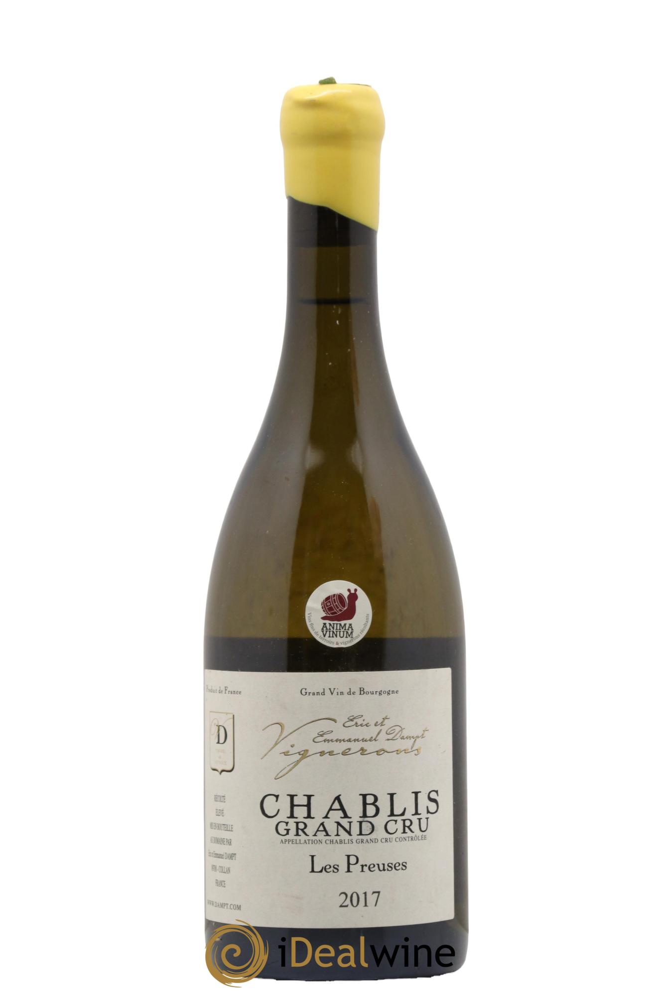 Acheter vin Chablis Grand Cru Les Preuses Dampt Frères 2017 (lot