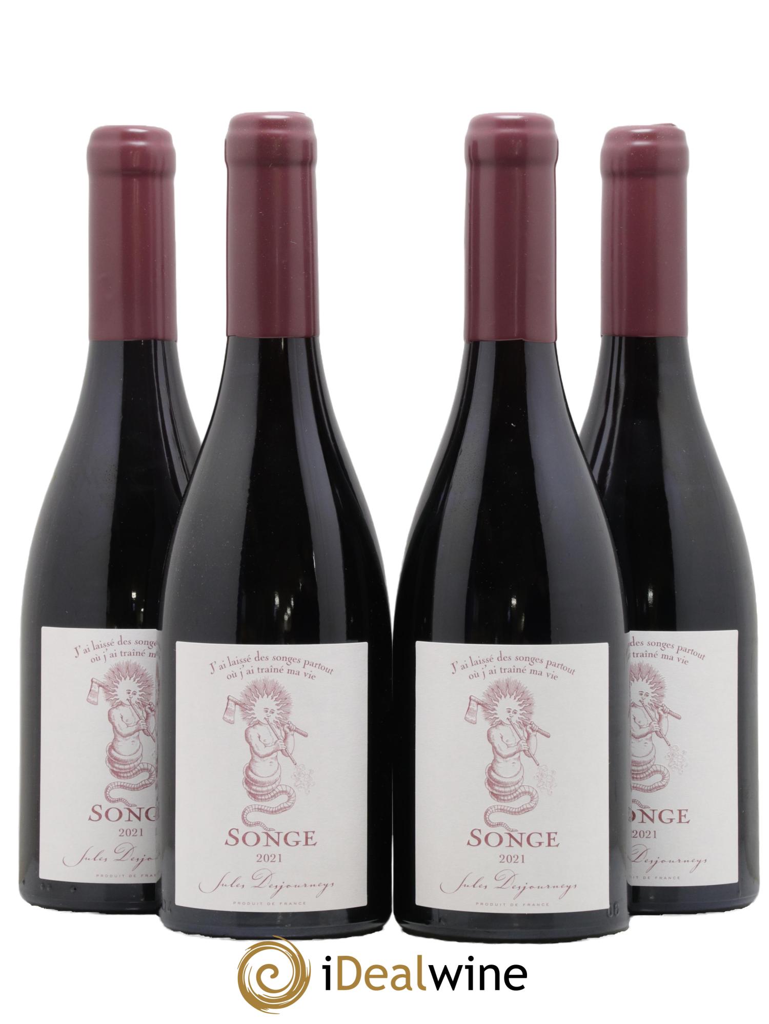 Vin de France Songe Jules Desjourneys 2021 - Lot de 4 bouteilles - 0