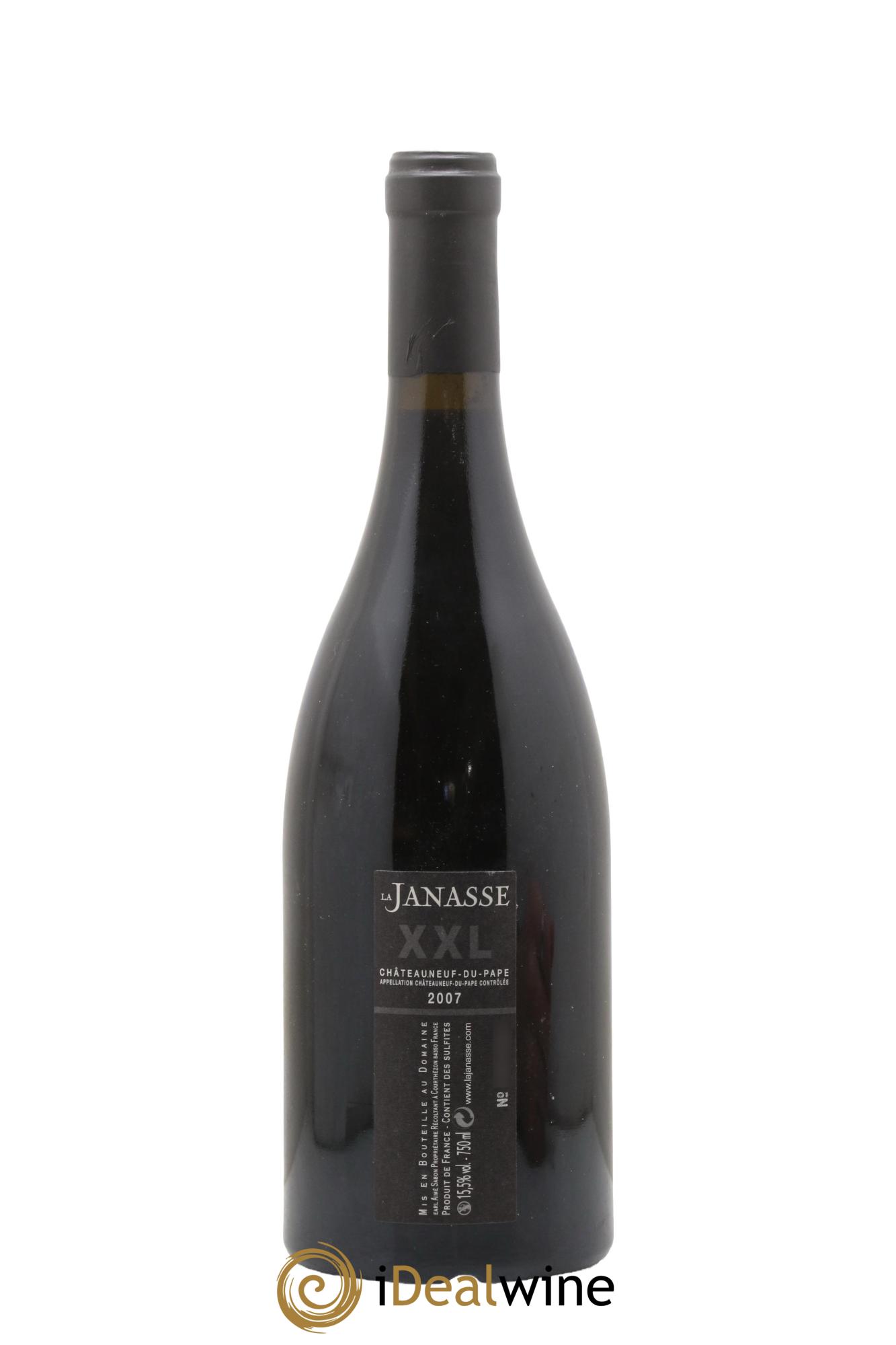 Châteauneuf-du-Pape Cuvée XXL La Janasse (Domaine de) 2007 - Lot de 1 bouteille - 1