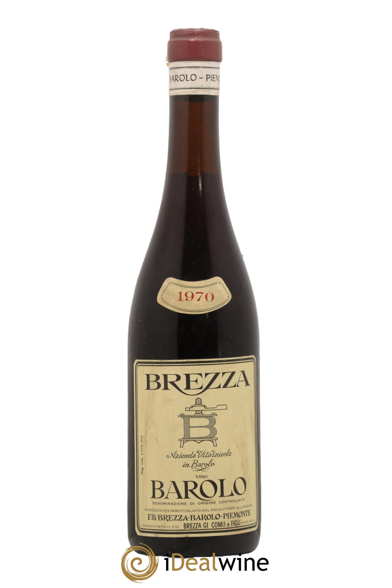 Barolo Brezza 1970 - Posten von 1 Flasche - 0