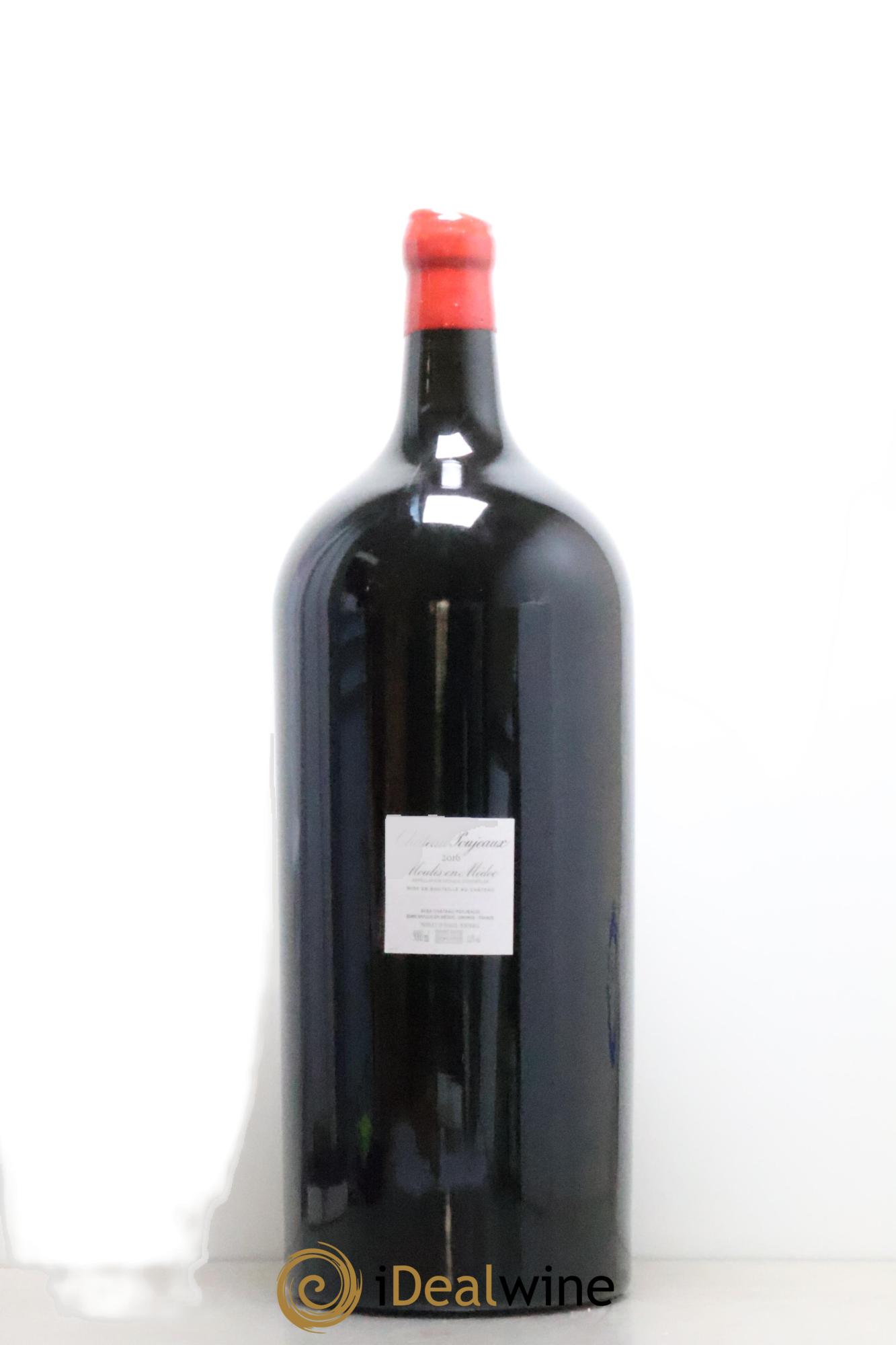 Château Poujeaux 2016 - Lot of 1 Salmanazar - 2