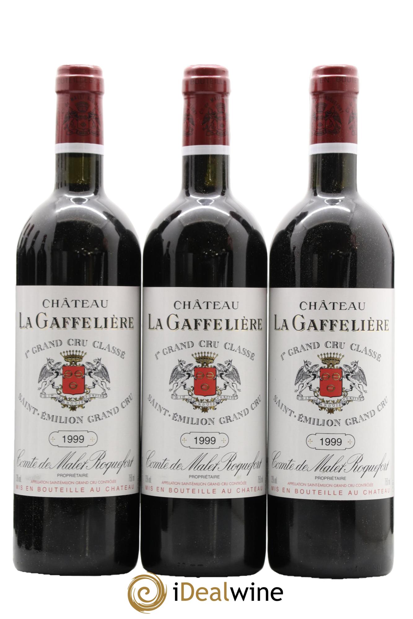 Château la Gaffelière 1er Grand Cru Classé B 1999 - Lot de 12 bouteilles - 2
