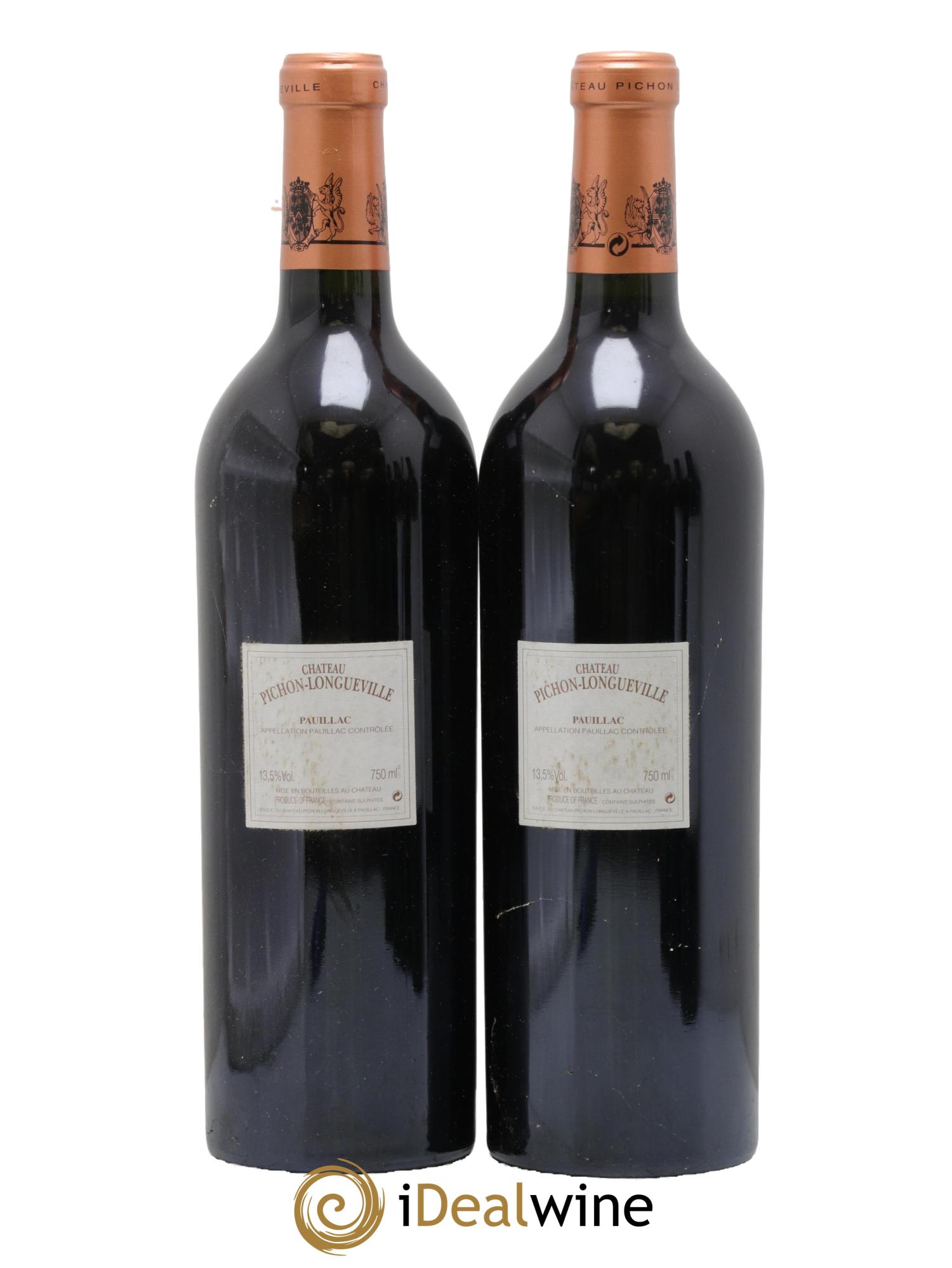 Pichon Longueville Baron 2ème Grand Cru Classé 2005 - Lot de 2 bouteilles - 1