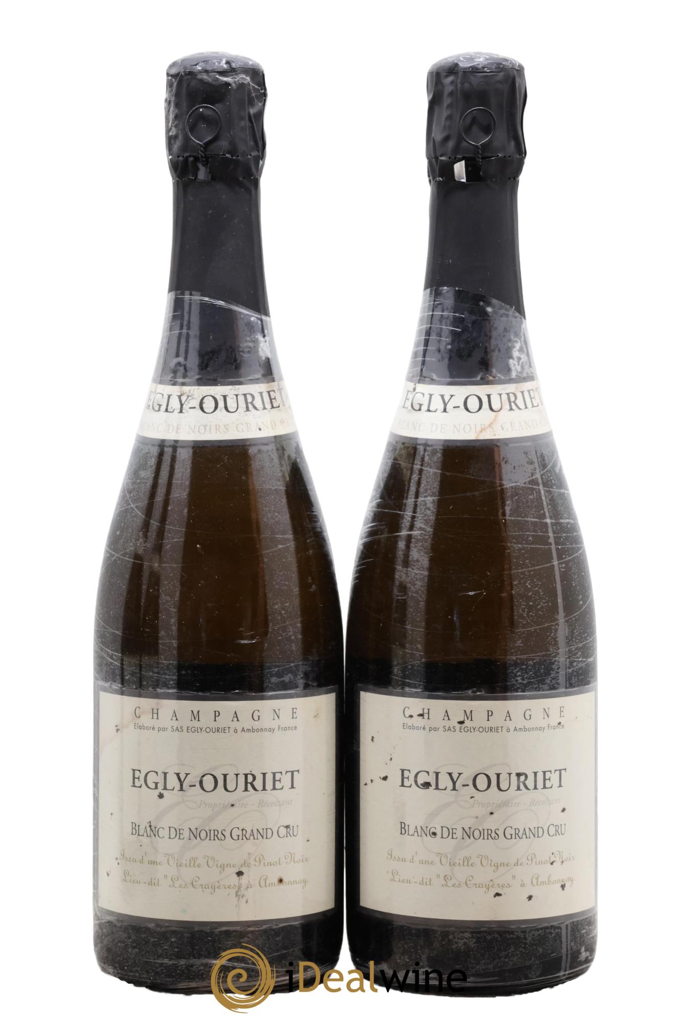 Blanc de Noirs Les Crayères Vieilles vignes Egly-Ouriet - Lot de 2 bouteilles - 0