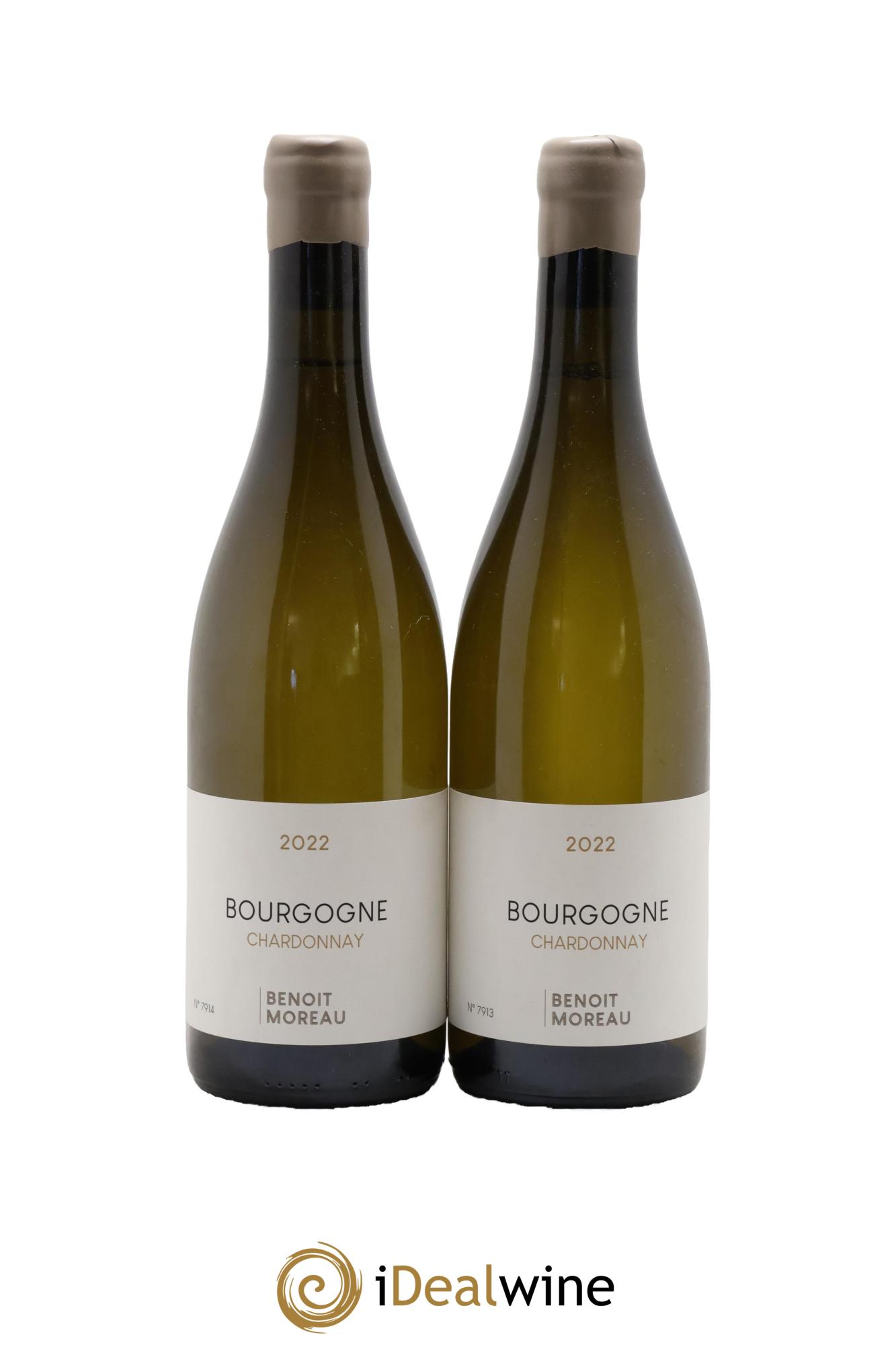 Bourgogne Chardonnay Benoît Moreau (Domaine) 2022 - Lot of 2 bottles - 0