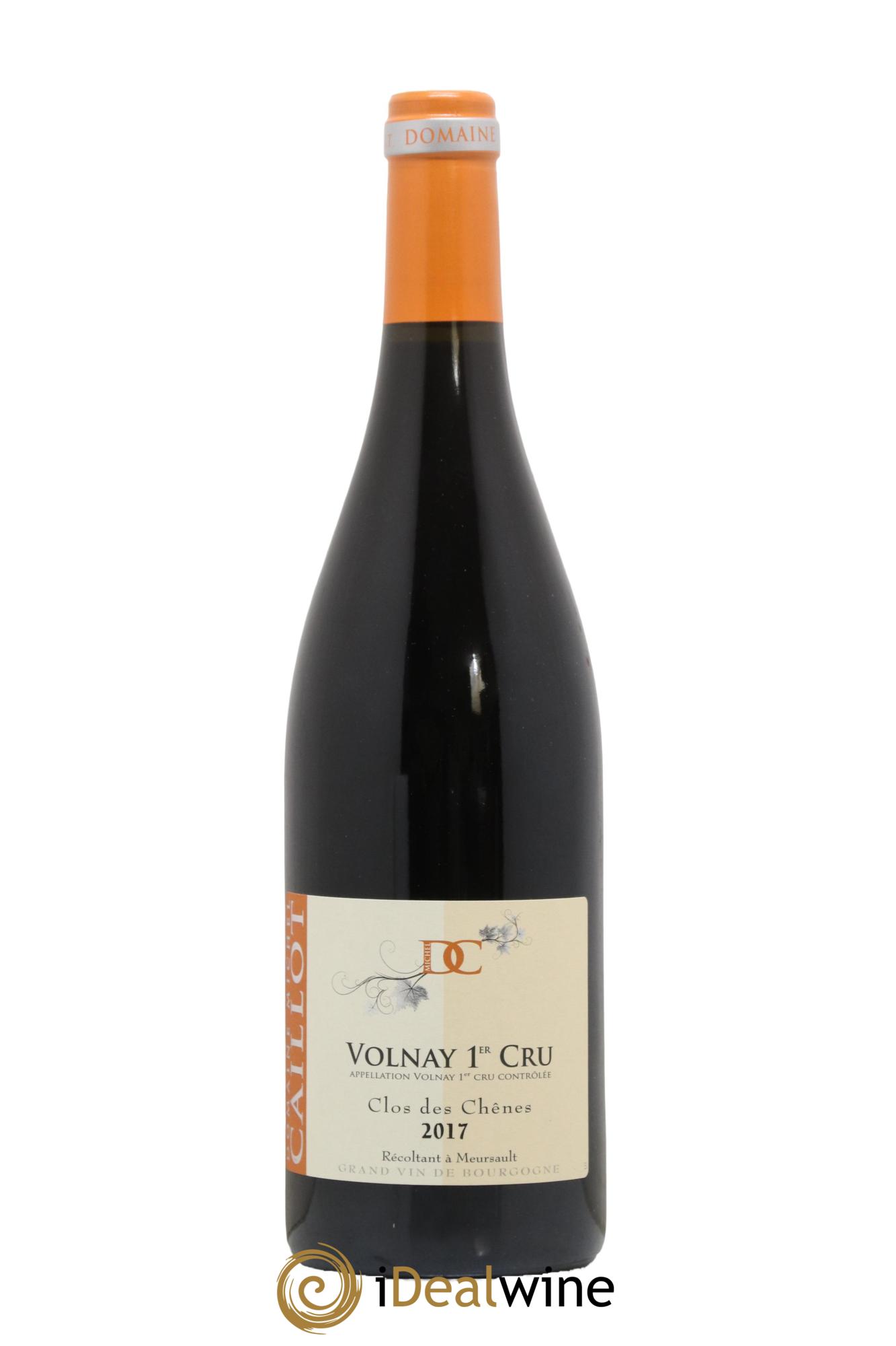 Volnay 1er Cru Clos des Chenes Domaine Michel Caillot 2017 - Lot de 1 bouteille - 0