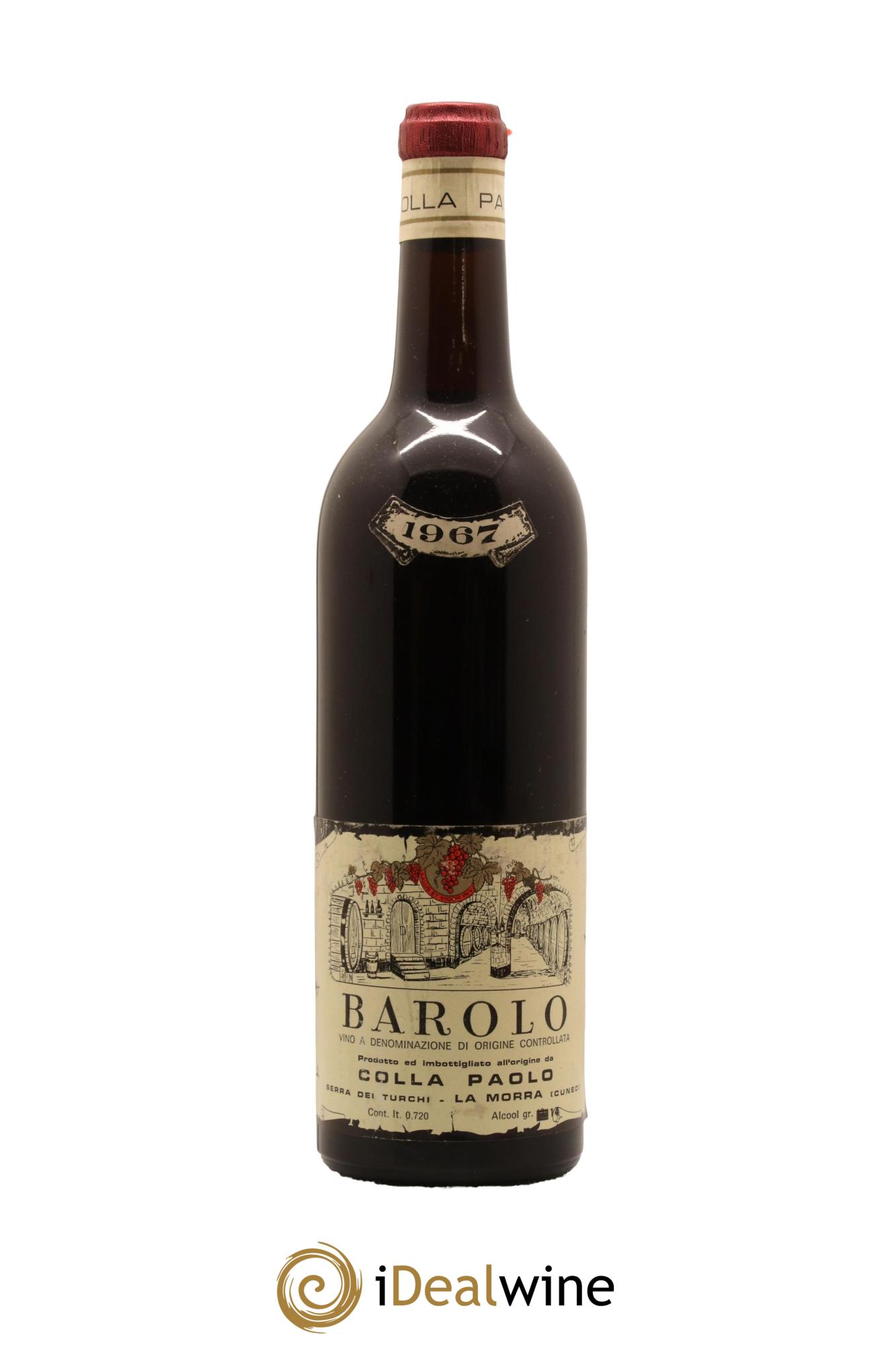 Barolo Paolo Colla 1967 - Posten von 1 Flasche - 0