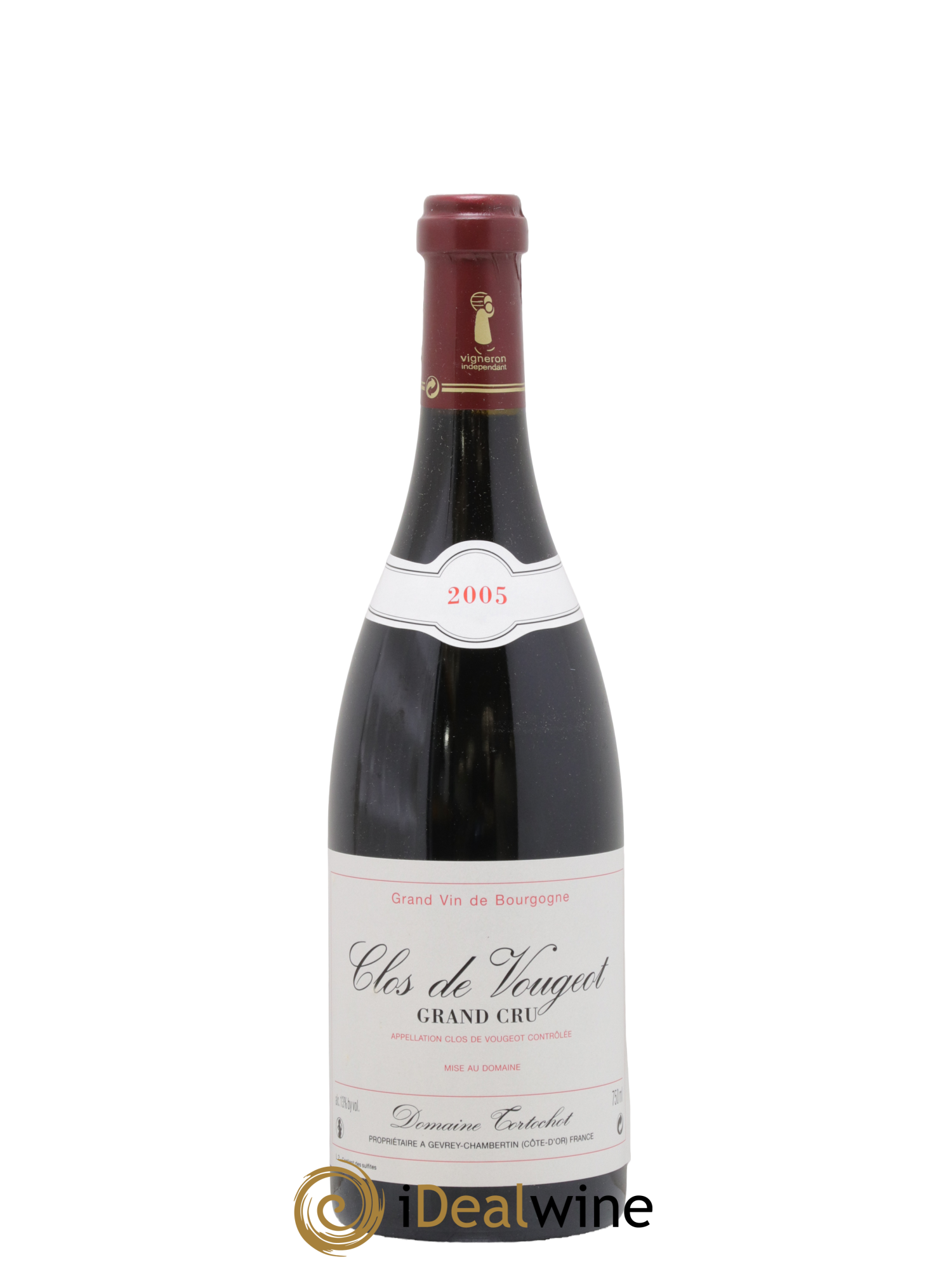 Clos de Vougeot Grand Cru Tortochot (Domaine) 2005 - Lot de 1 bouteille - 0
