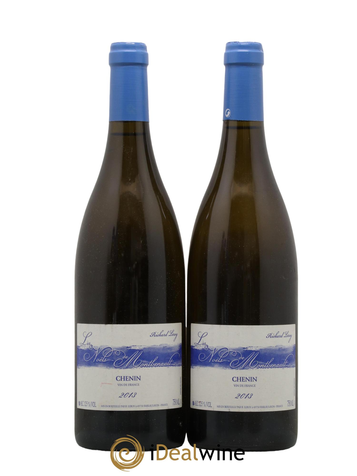 Vin de France Les Noëls de Montbenault Richard Leroy 2013 - Lot de 2 bouteilles - 0