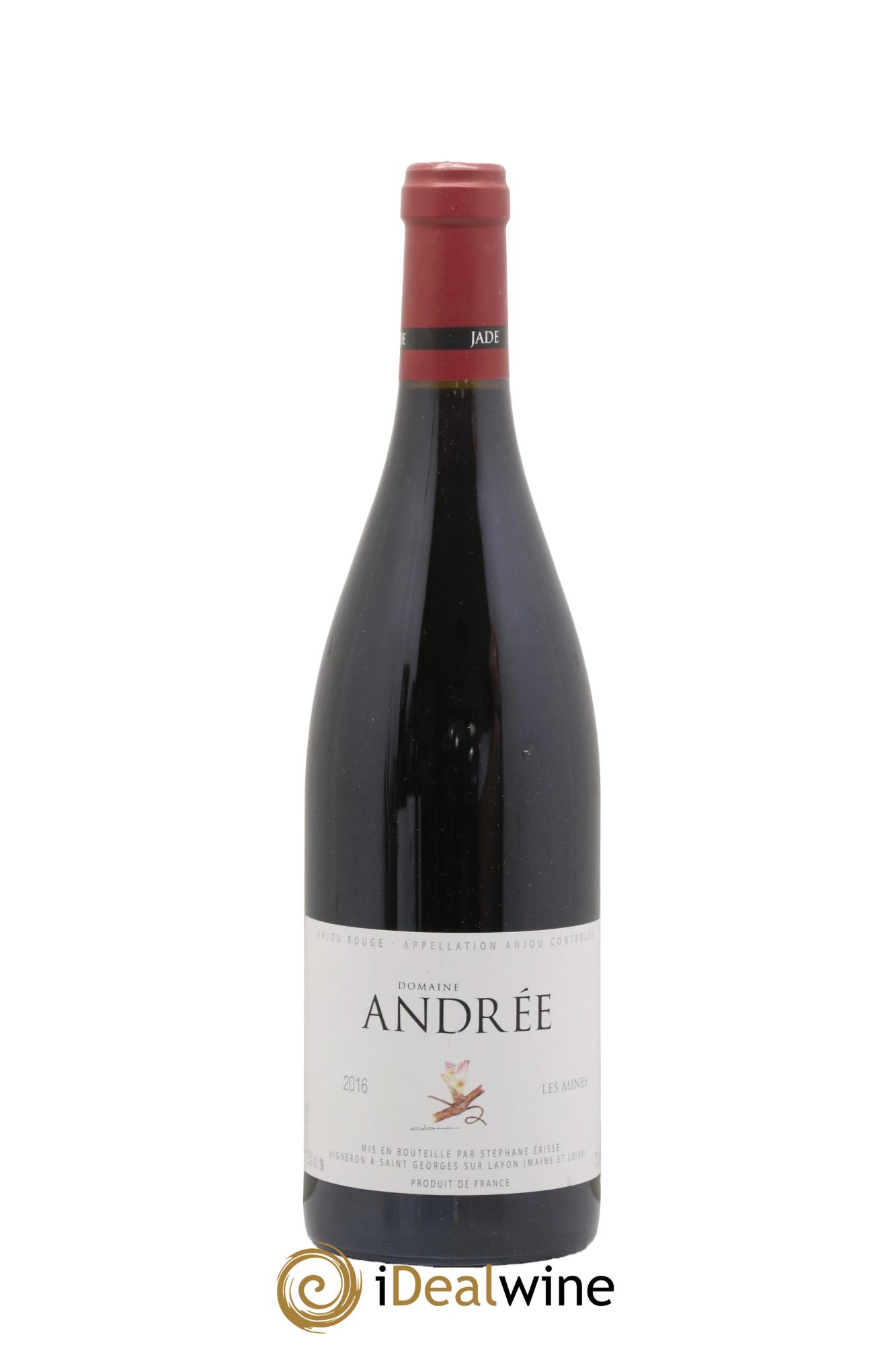 Anjou Les Mines Andrée (Domaine) 2016 - Lot de 1 bouteille - 0