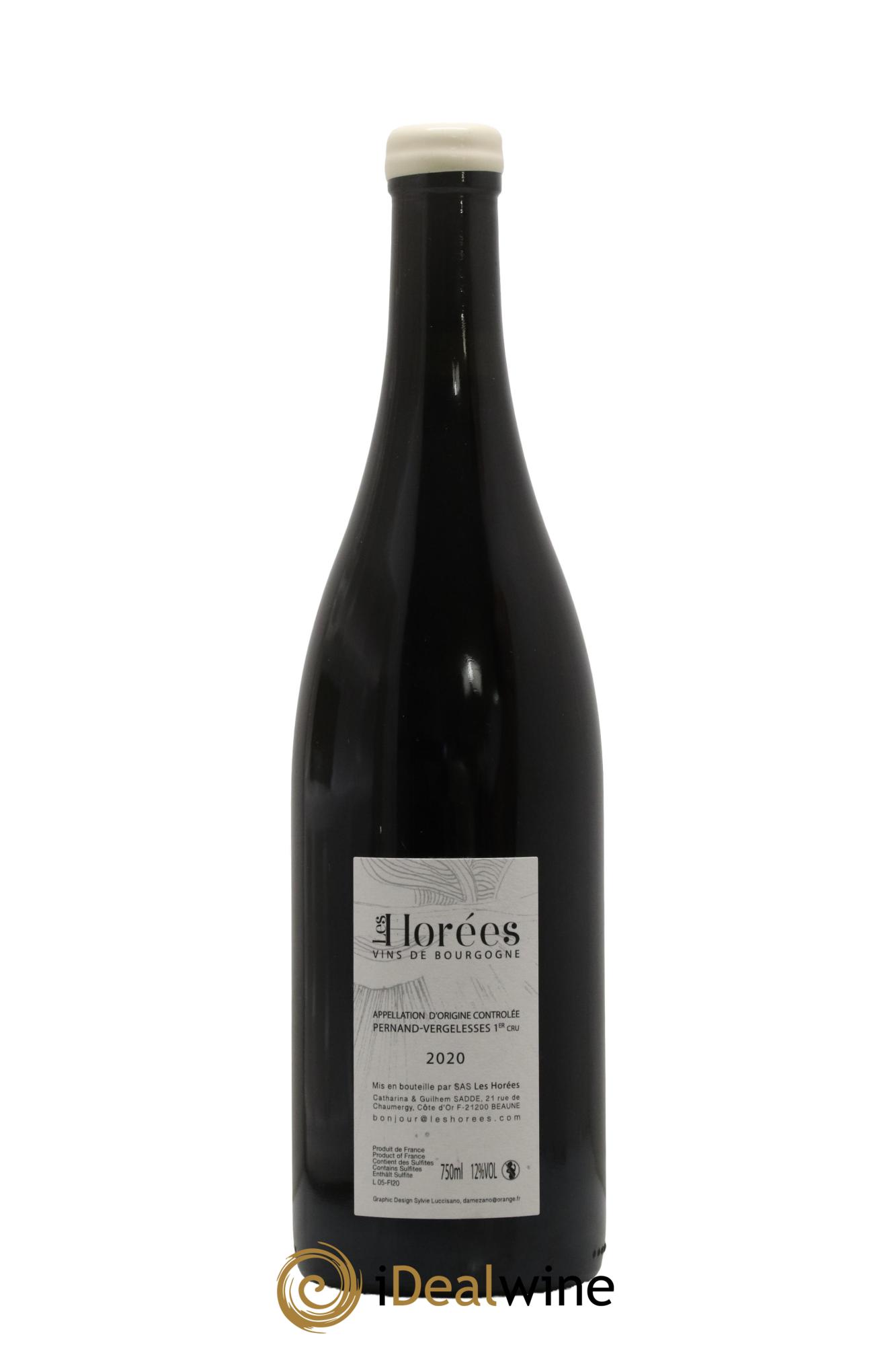 Pernand-Vergelesses 1er Cru Les Fichots Les Horées 2020 - Lot de 1 bouteille - 1